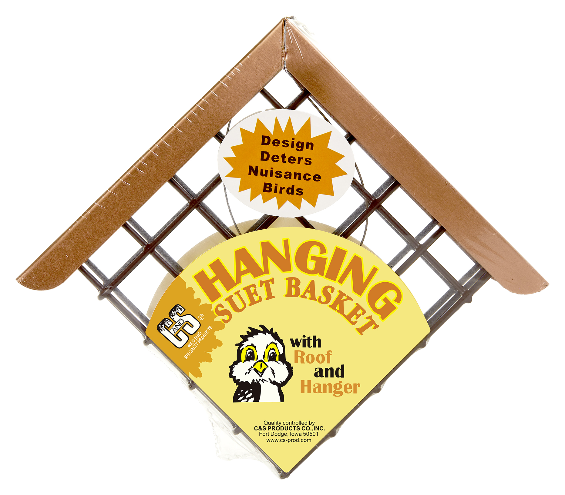 C&S C&S Suet Hanging Basket with Roof & Hanger - $9.99 at Bass Pro Shops