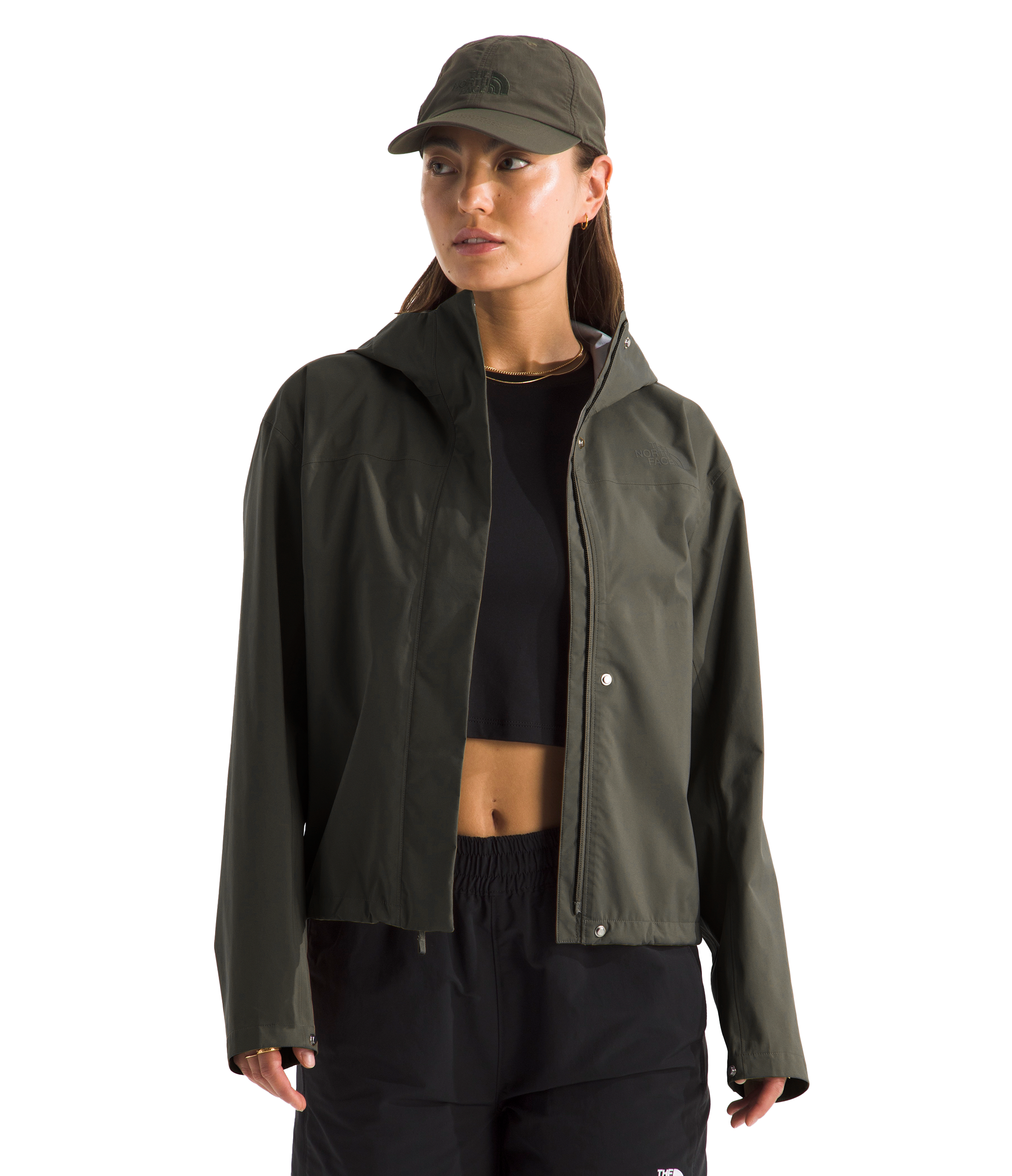 Image of The North Face Voyage Rain 3L Hooded Jacket - New Taupe Green