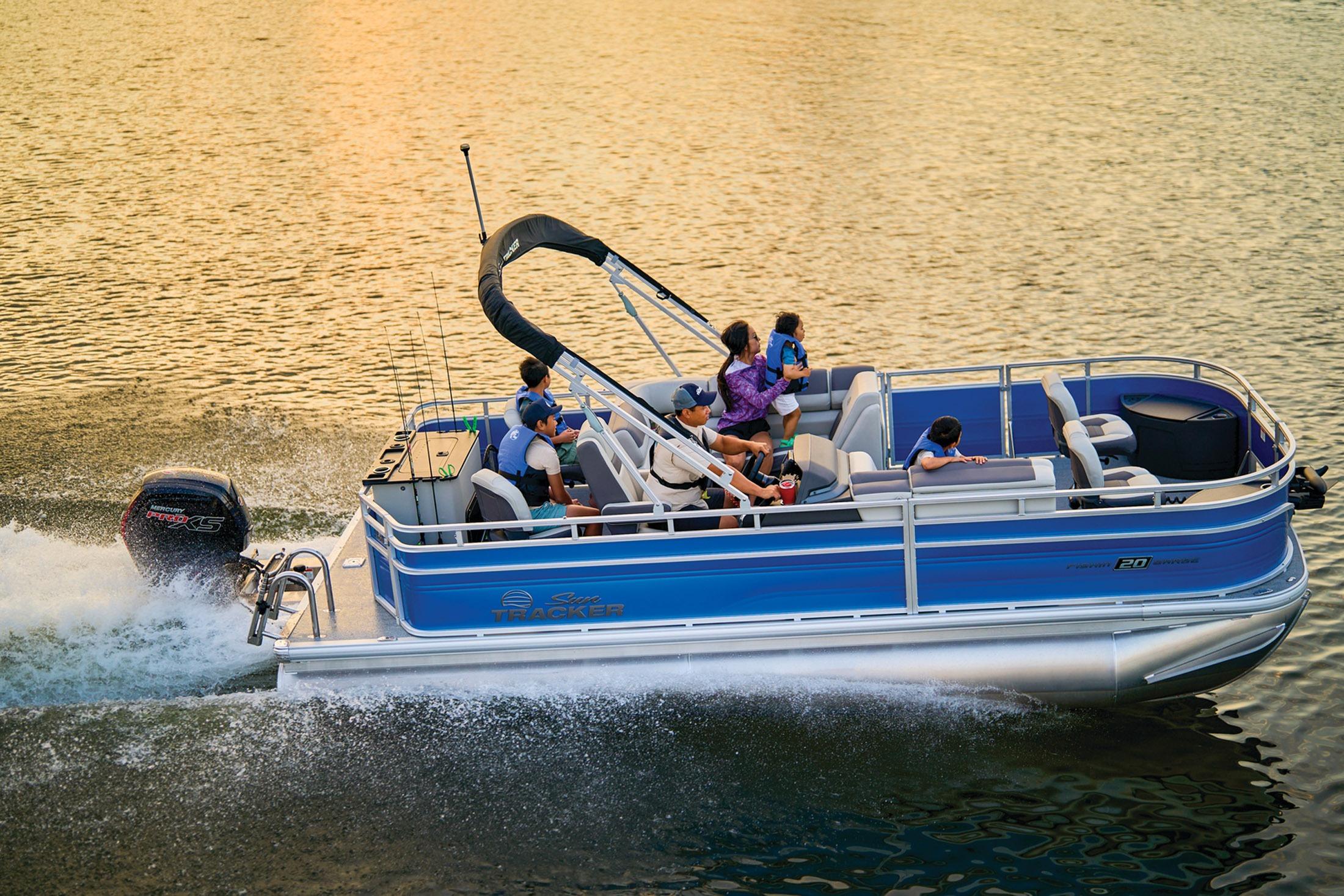 Image of 2026 SUN TRACKER FISHIN BARGE 20 DLX