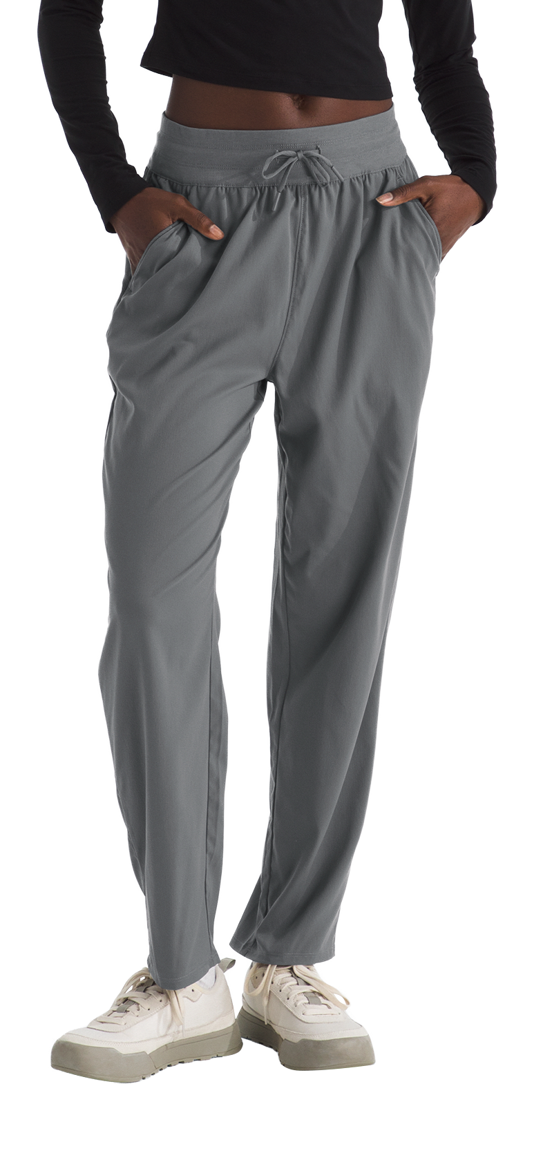 Image of The North Face Aphrodite Arise Ankle Pants - Smoked Pearl