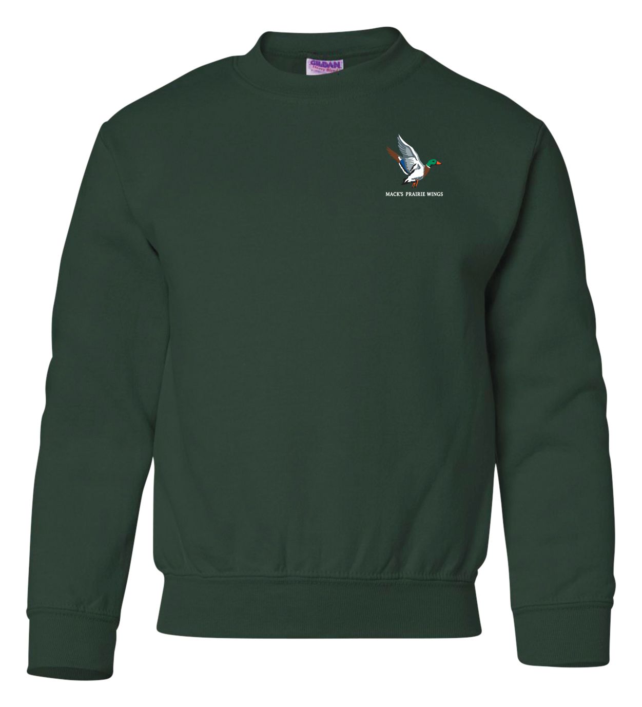 Image of Mack's Prairie Wings Vintage Mallard Long-Sleeve Crew Shirt