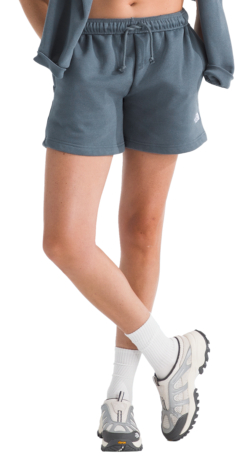 Image of The North Face Evolution Simple Dome Regular Shorts - Granite Grey