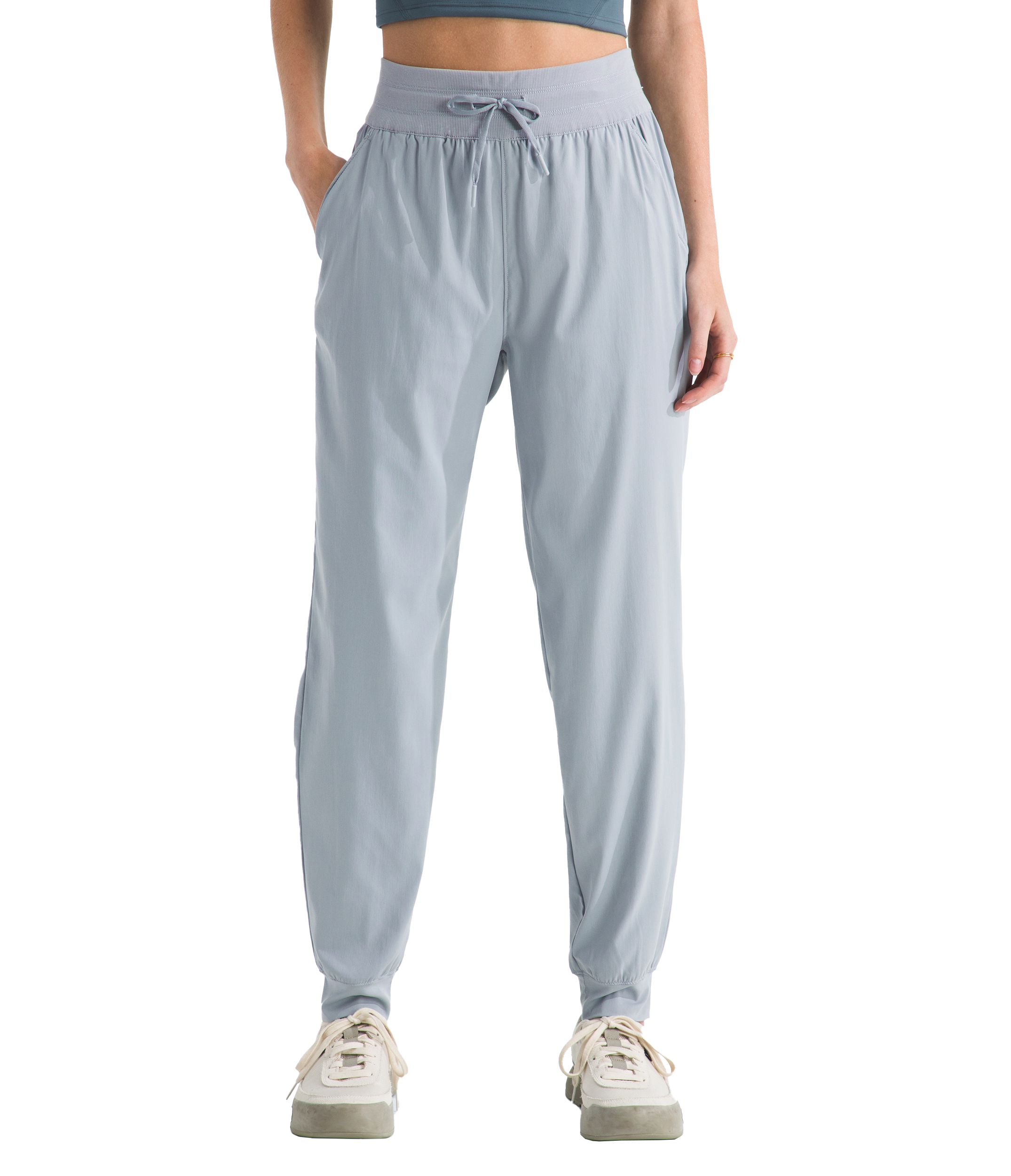 Image of The North Face Aphrodite Arise Joggers - Frost Grey