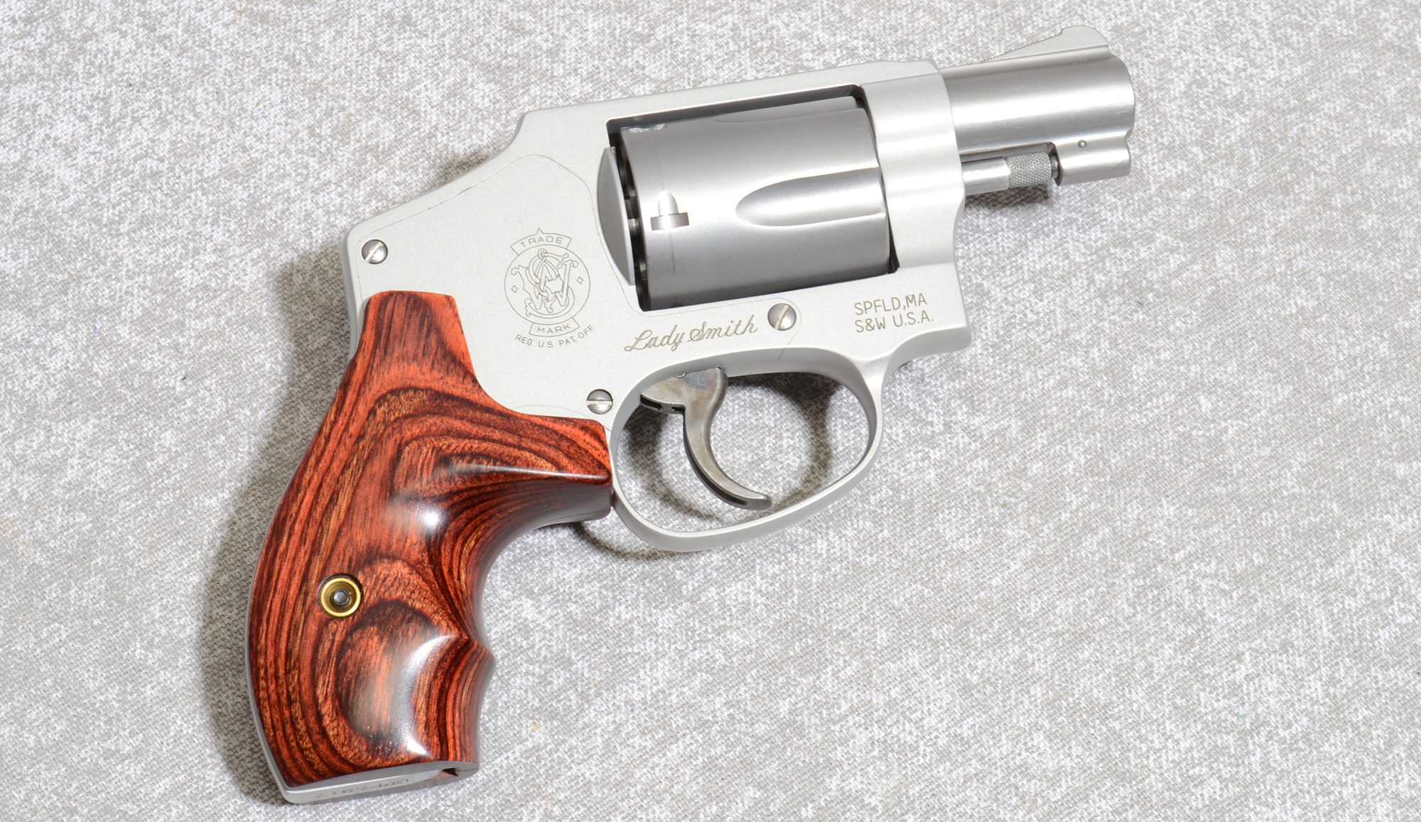 Image of "Smith & Wesson 642-2 Pistol, 38 Special + P, 1 7/8"" Barrel, 1 lb."