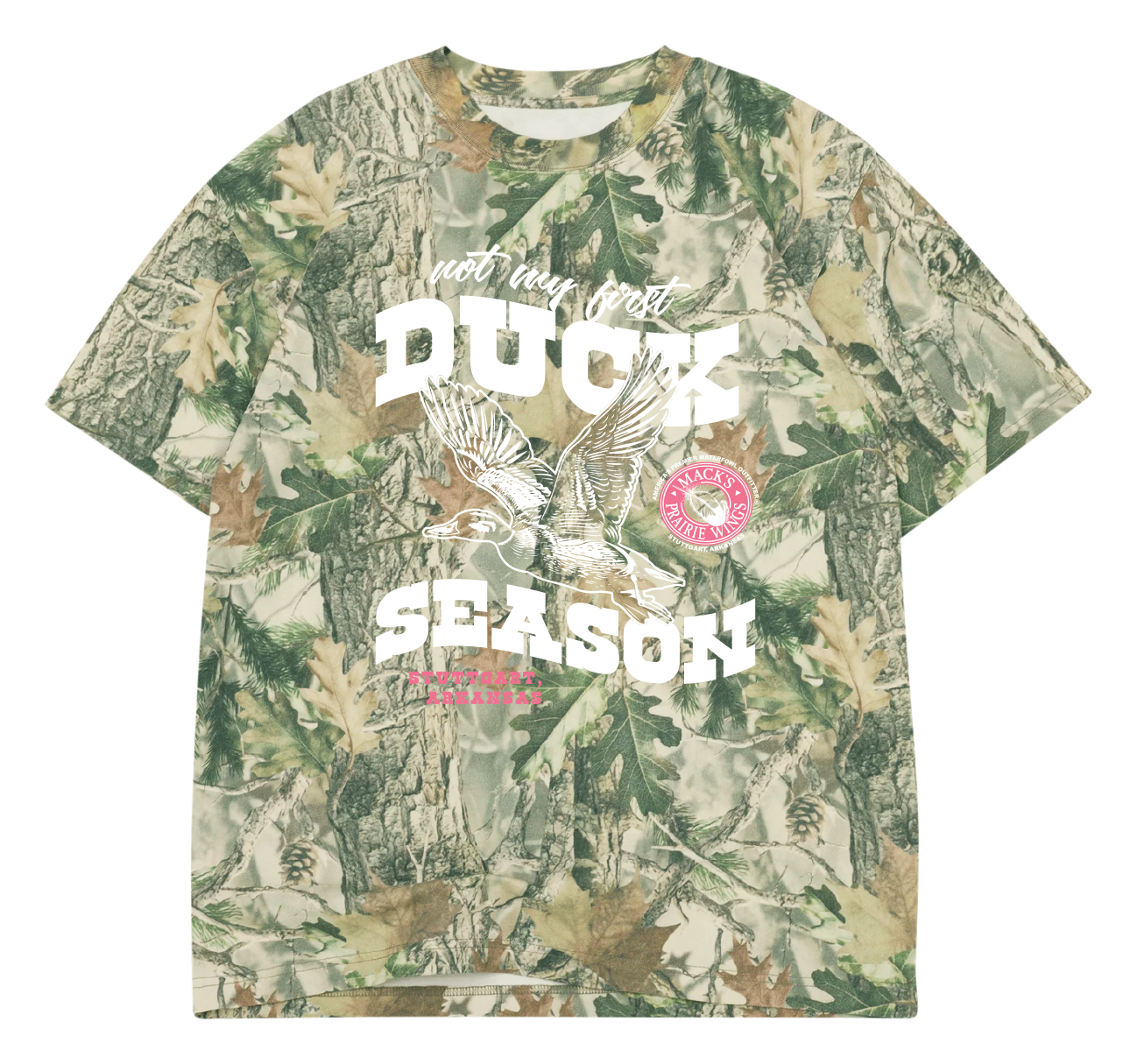 Image of Mack's Prairie Wings Not My First Duck Season Short-Sleeve T-Shirt