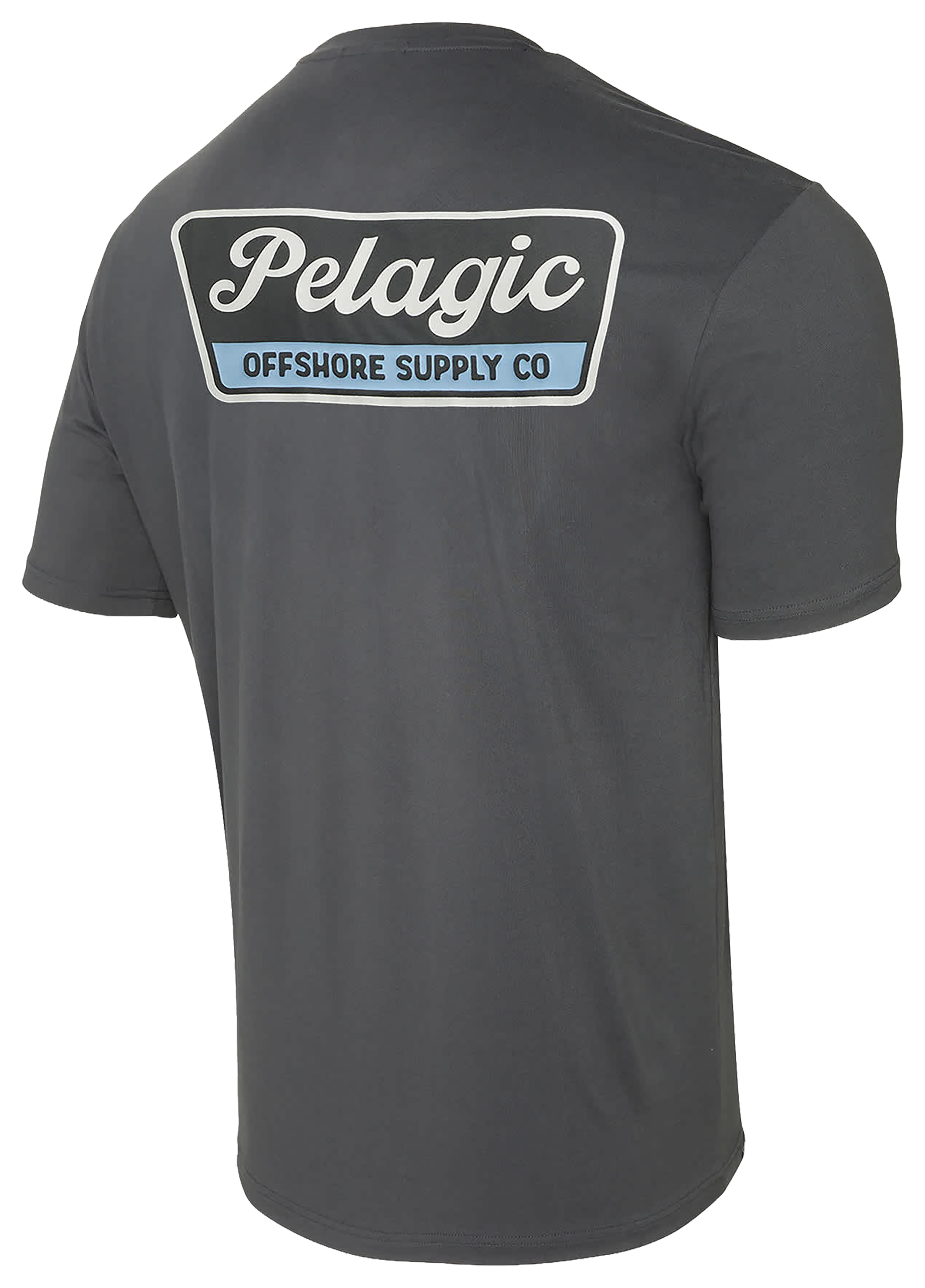Image of Pelagic Freespool Dockline Short-Sleeve T-Shirt - Black
