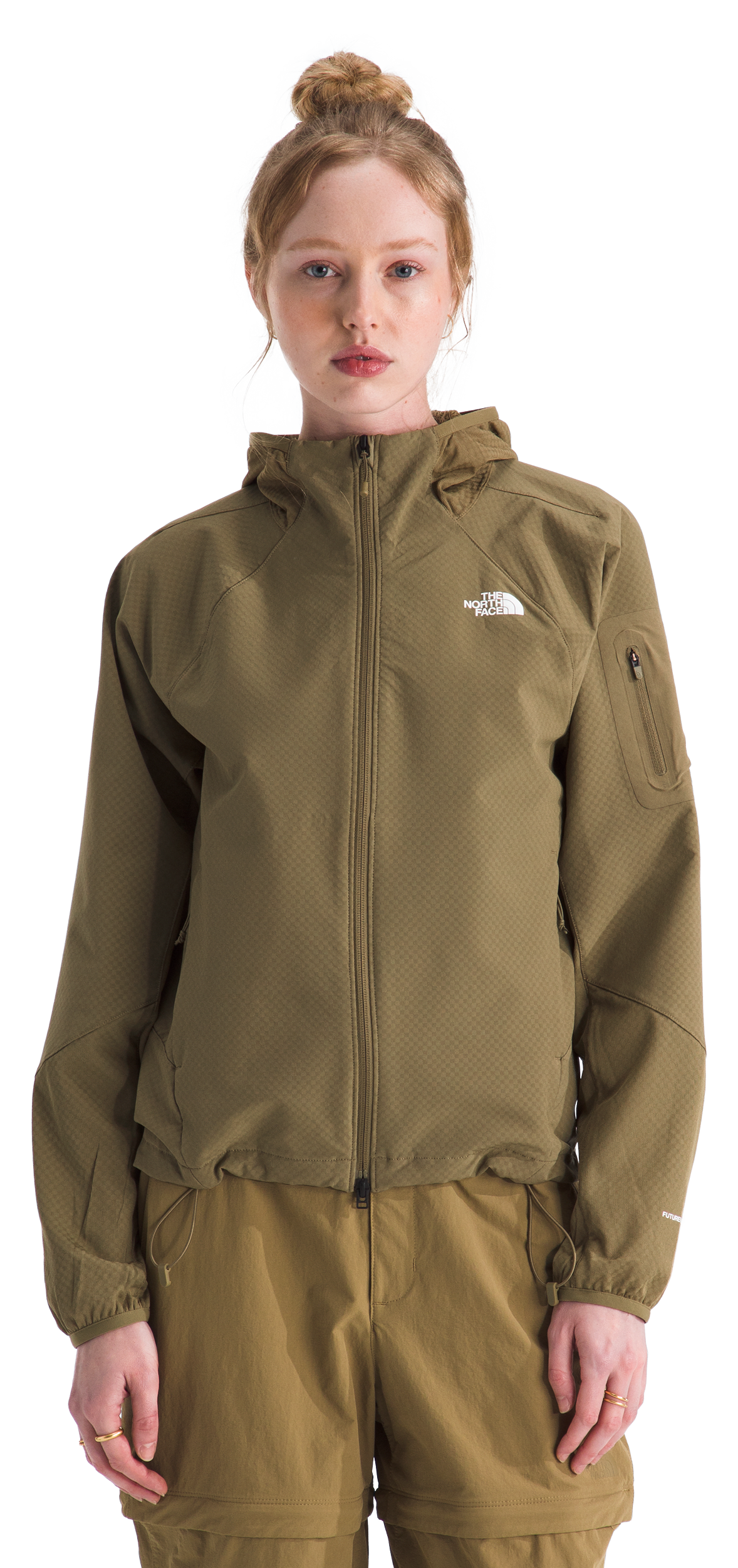 Image of The North Face Tek Approach FUTUREFLEECE Hooded Jacket - Cedar