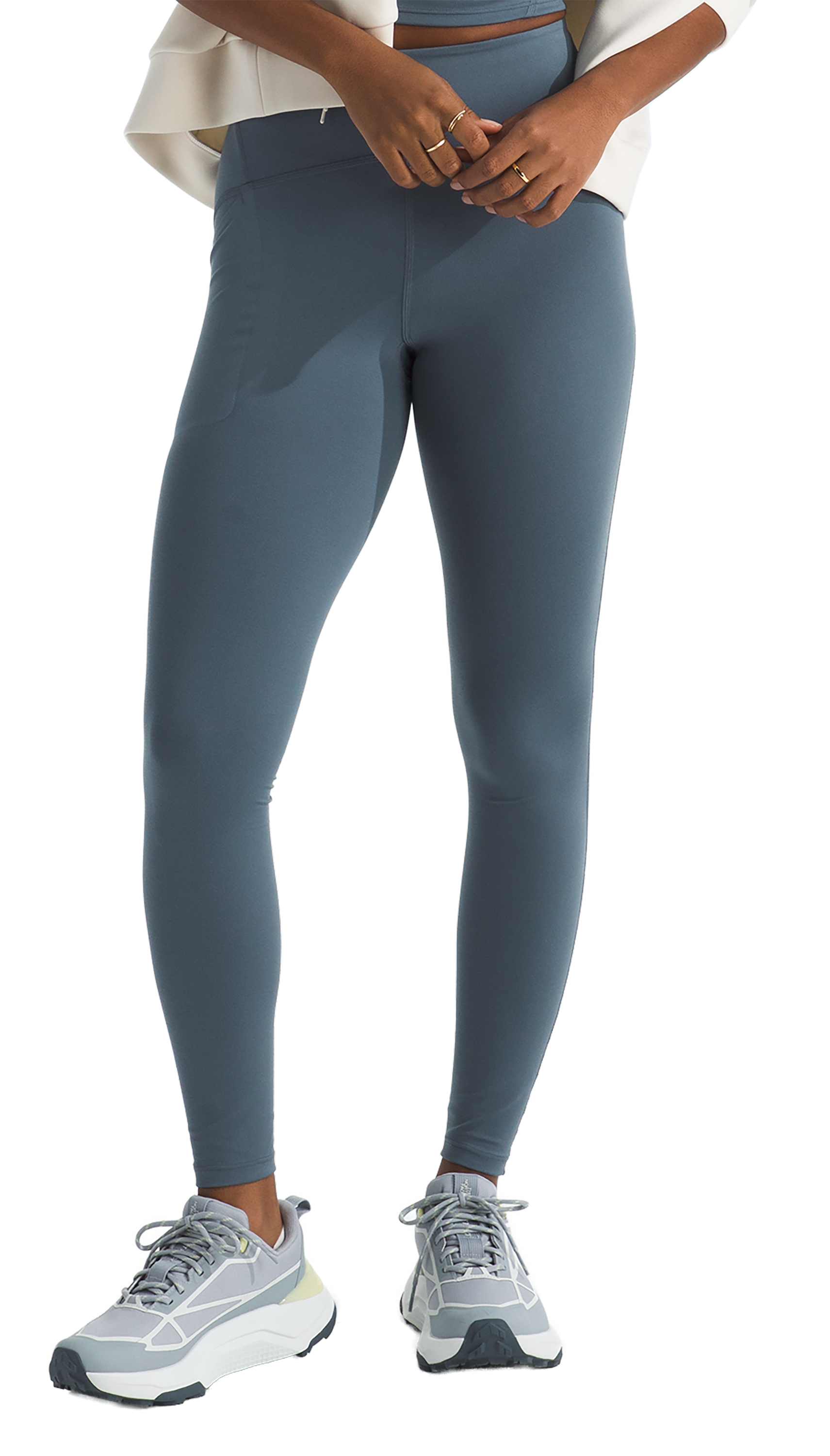 Image of The North Face Jaida Pocket Leggings - Granite Grey