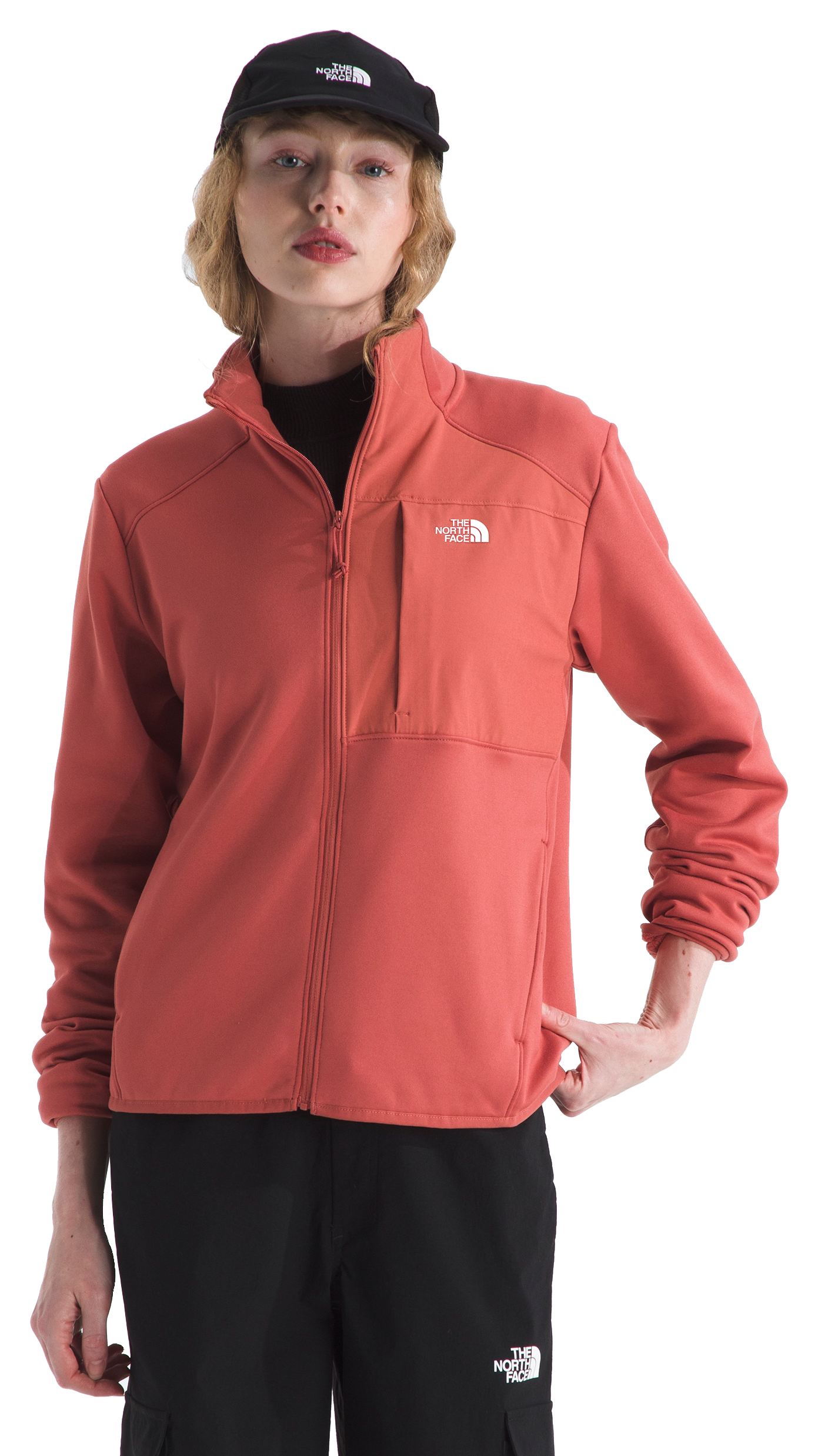 Image of The North Face TNF Performance Fleece Full-Zip Jacket - Mars Dust