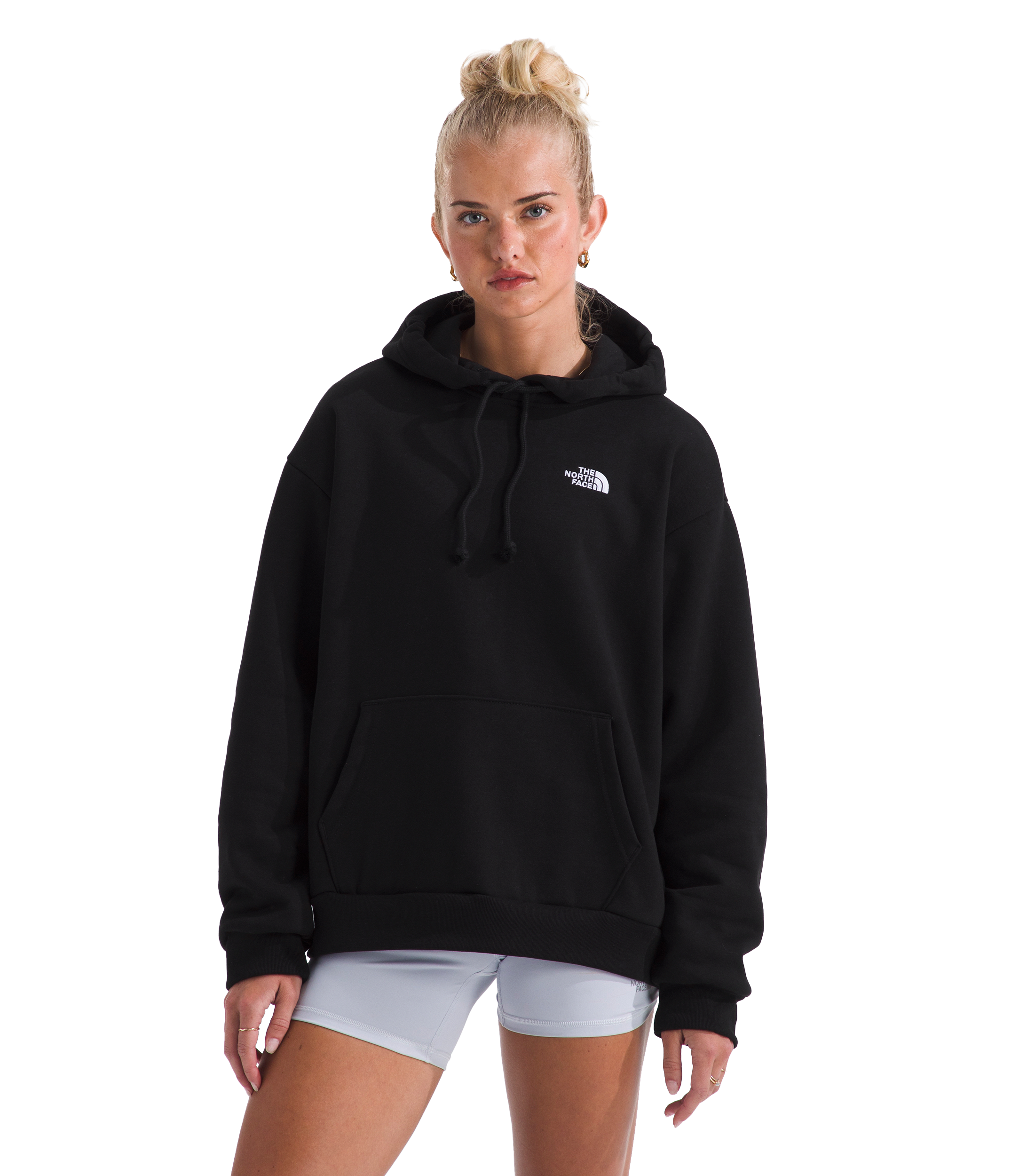 Image of The North Face Evolution Simple Dome Oversized Hoodie - TNF Black