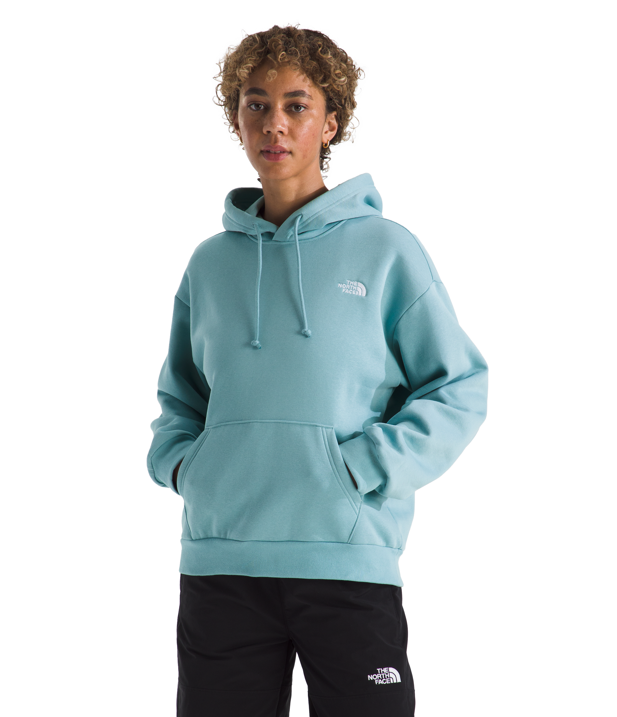Image of The North Face Evolution Simple Dome Oversized Hoodie - Blue Eclipse