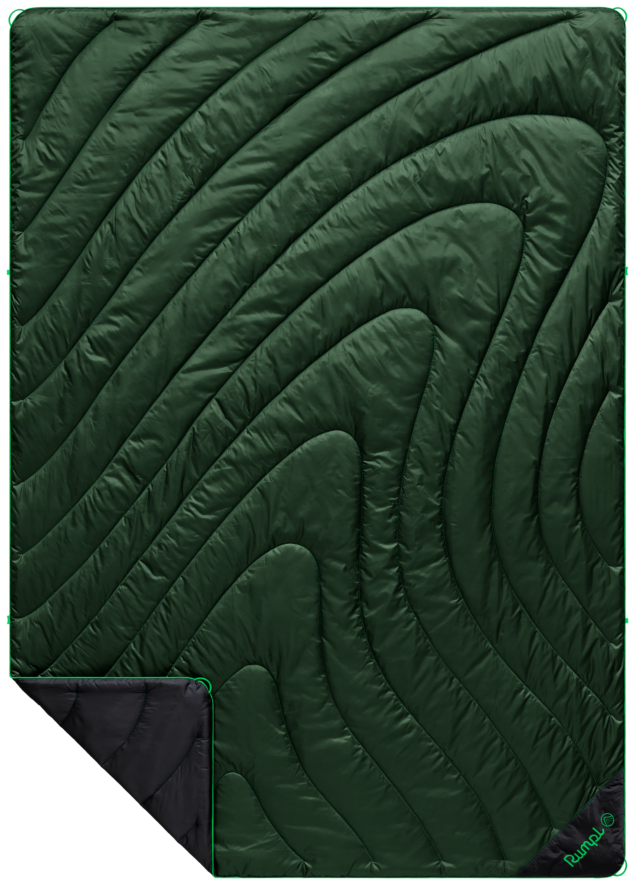 Image of Rumpl Original Puffy Outdoor Blanket - Mountain Green