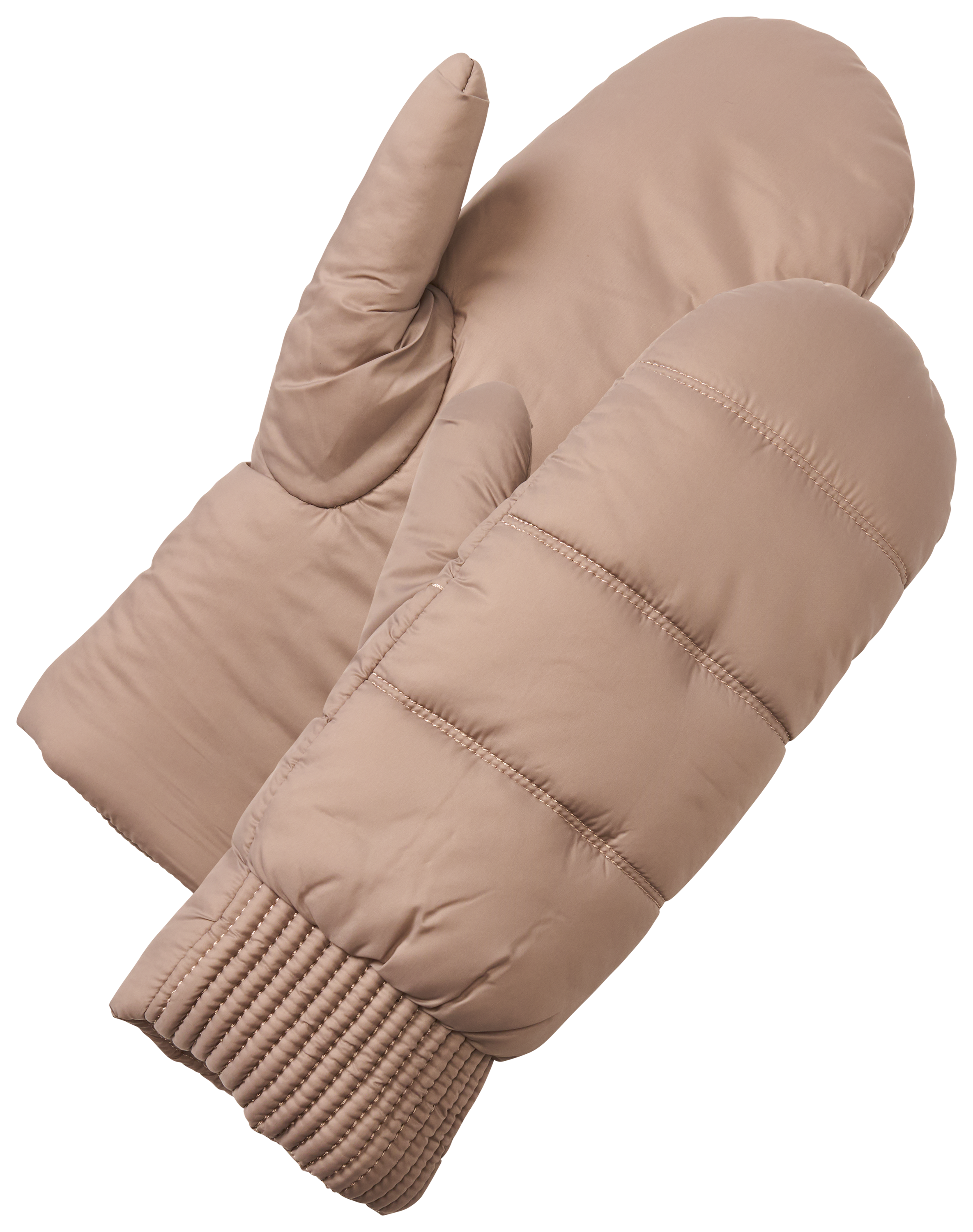 Natural Reflections Natural Reflections Puffer Ski Mittens - Tan - $19.99 at Bass Pro Shops