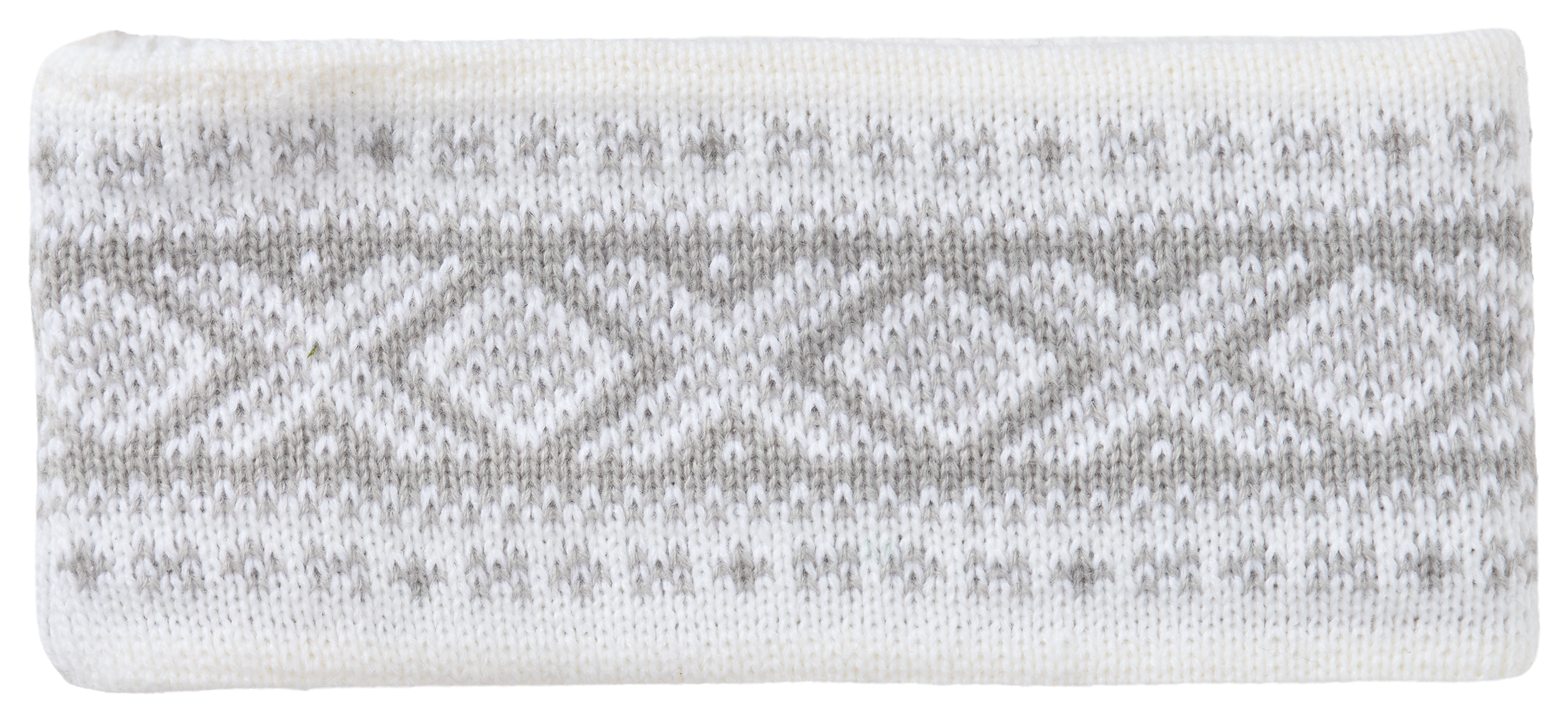 Image of Natural Reflections Fair-Isle Ski Headband - White