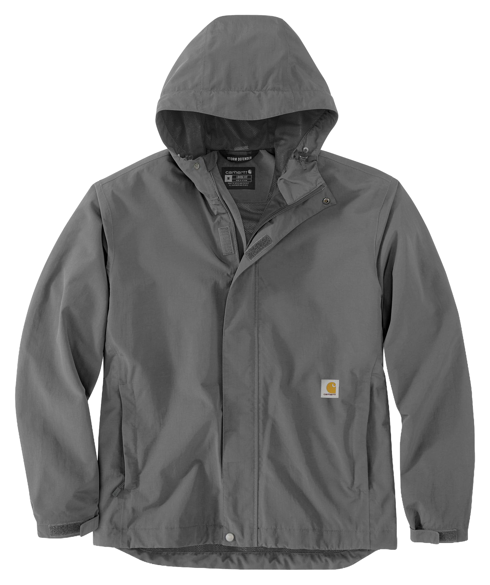 Image of Carhartt Storm Defender Loose-Fit Lightweight Jacket - Steel