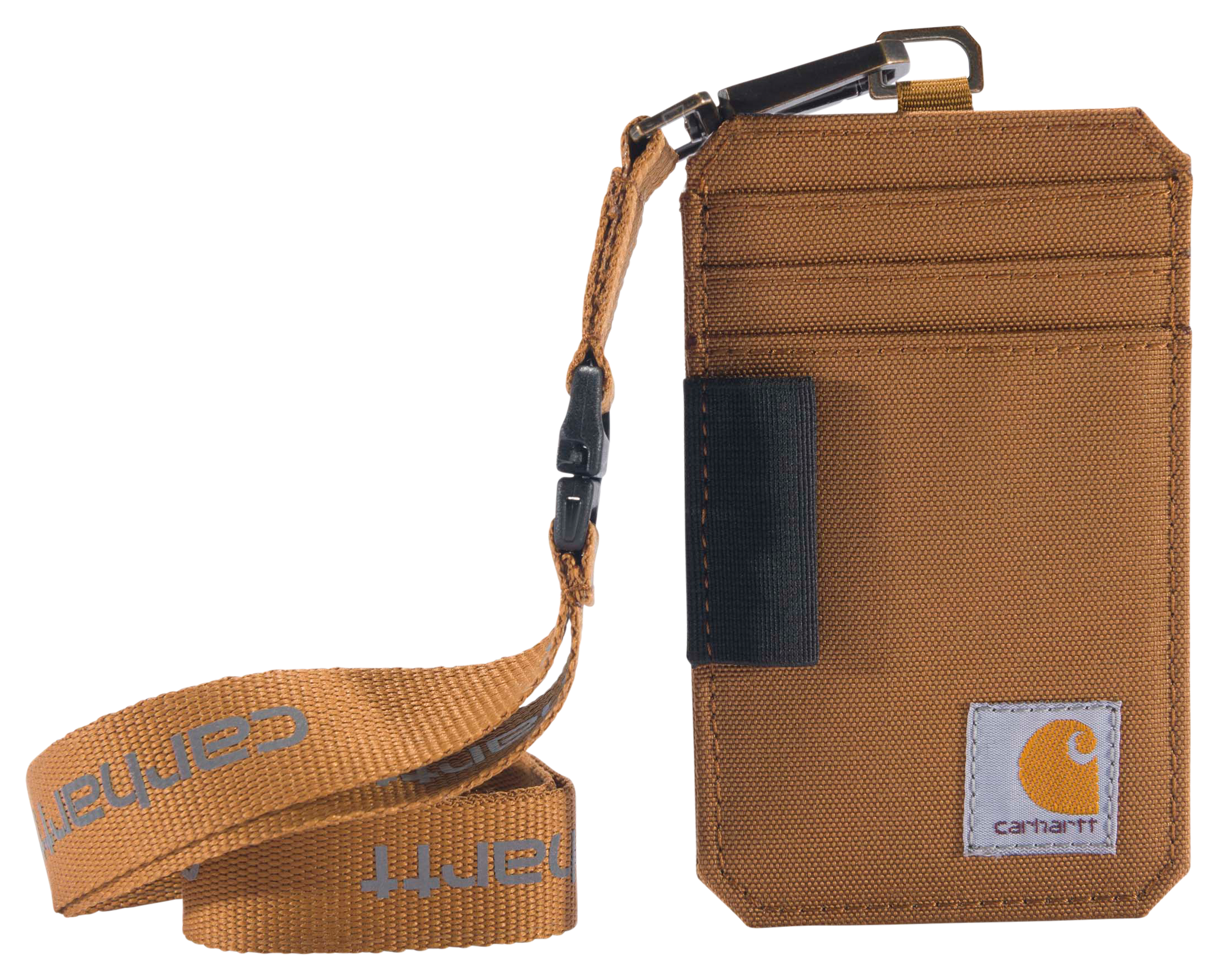 Image of Carhartt ID Holder and Lanyard - Brown