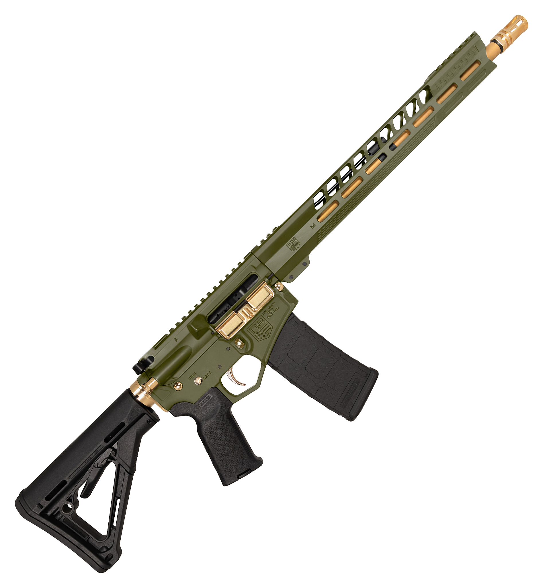 Image of Diamondback Firearms DB15BG Black Gold AR-15 Semi-Auto Rifle