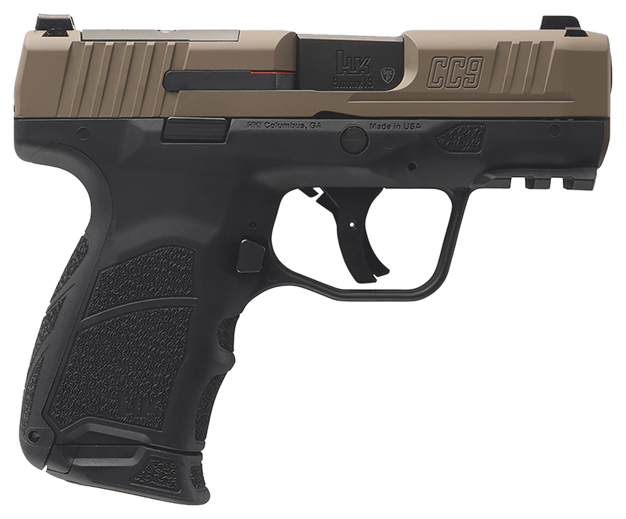 HK CC9 FDE OpticsReady SemiAuto Pistol