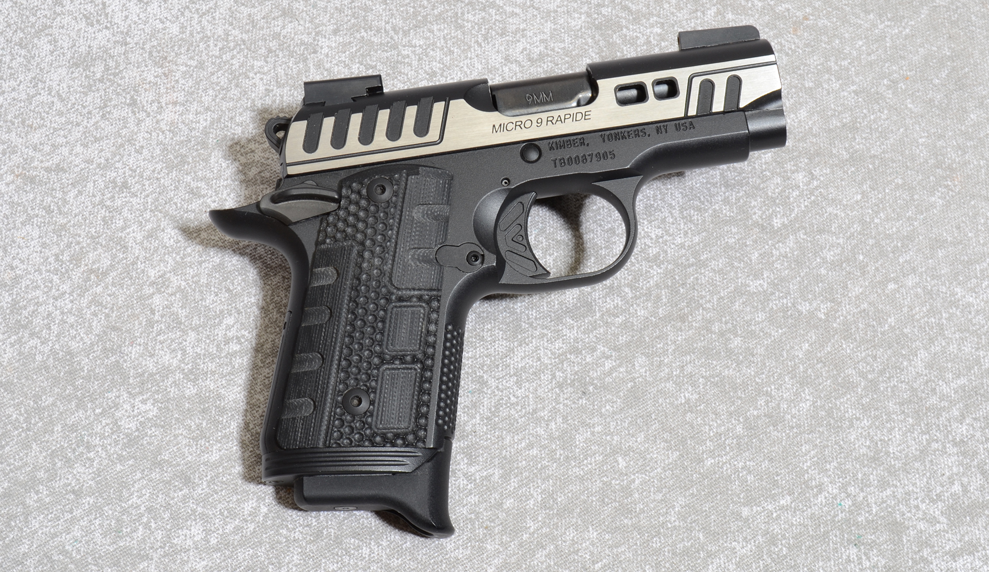 Kimber Micro 9 Rapide Pistol, 9mm Luger, 3 1/8″ Barrel, 1 1/8 lbs. - Kimber