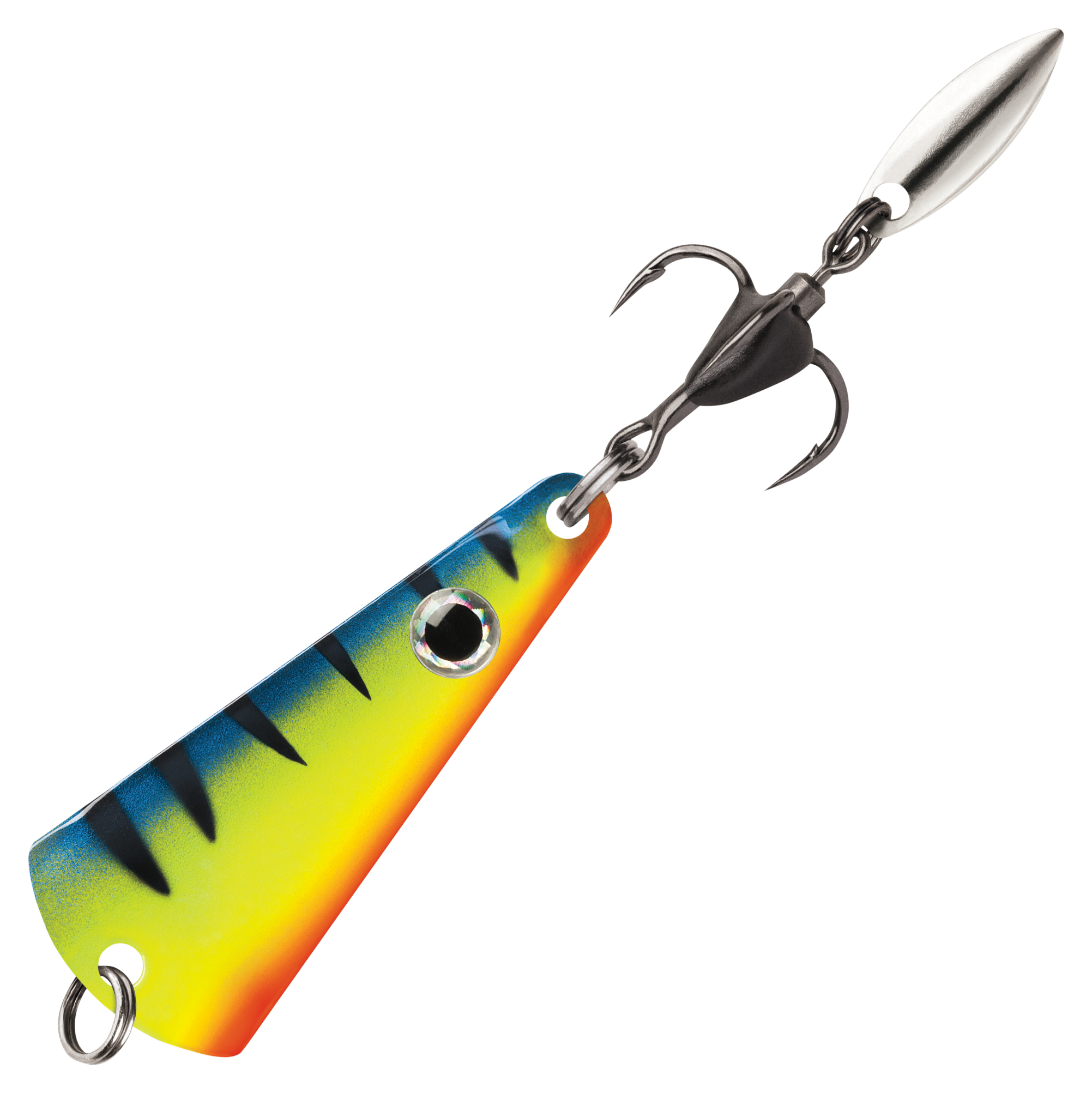 VMC VMC Bladed Tingler Spoon - Glow Hot Perch - 1/16oz. - $8.99 at Bass Pro Shops