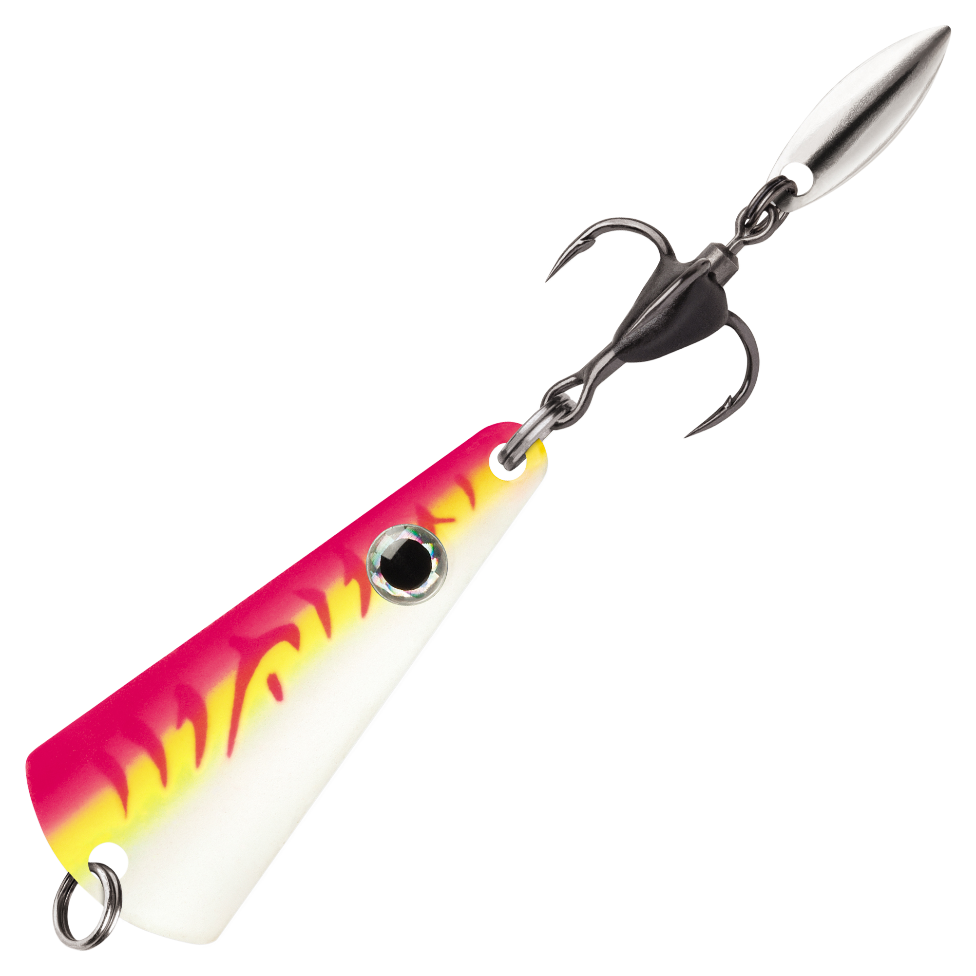 VMC VMC Bladed Tingler Spoon - Glow Pink Fire UV - 1/16oz. - $8.99 at Bass Pro Shops