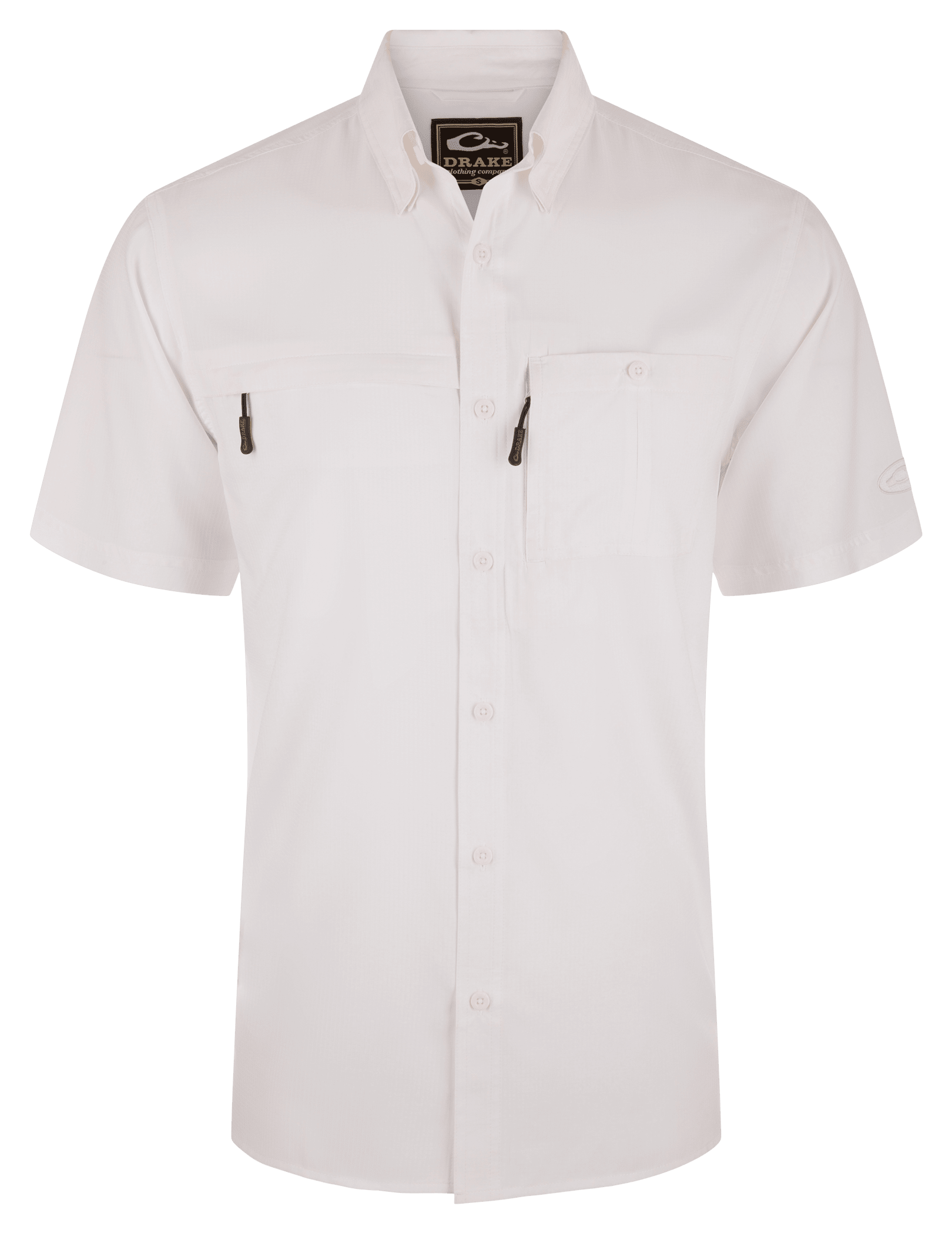 Image of Drake Waterfowl 8-Shot Flyweight Shirt - Bright White