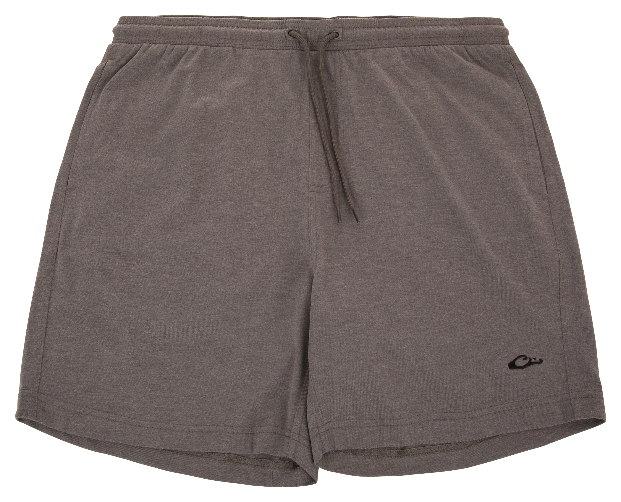 Image of Drake Waterfowl Tri-Blend Campus Shorts - Castlerock Grey