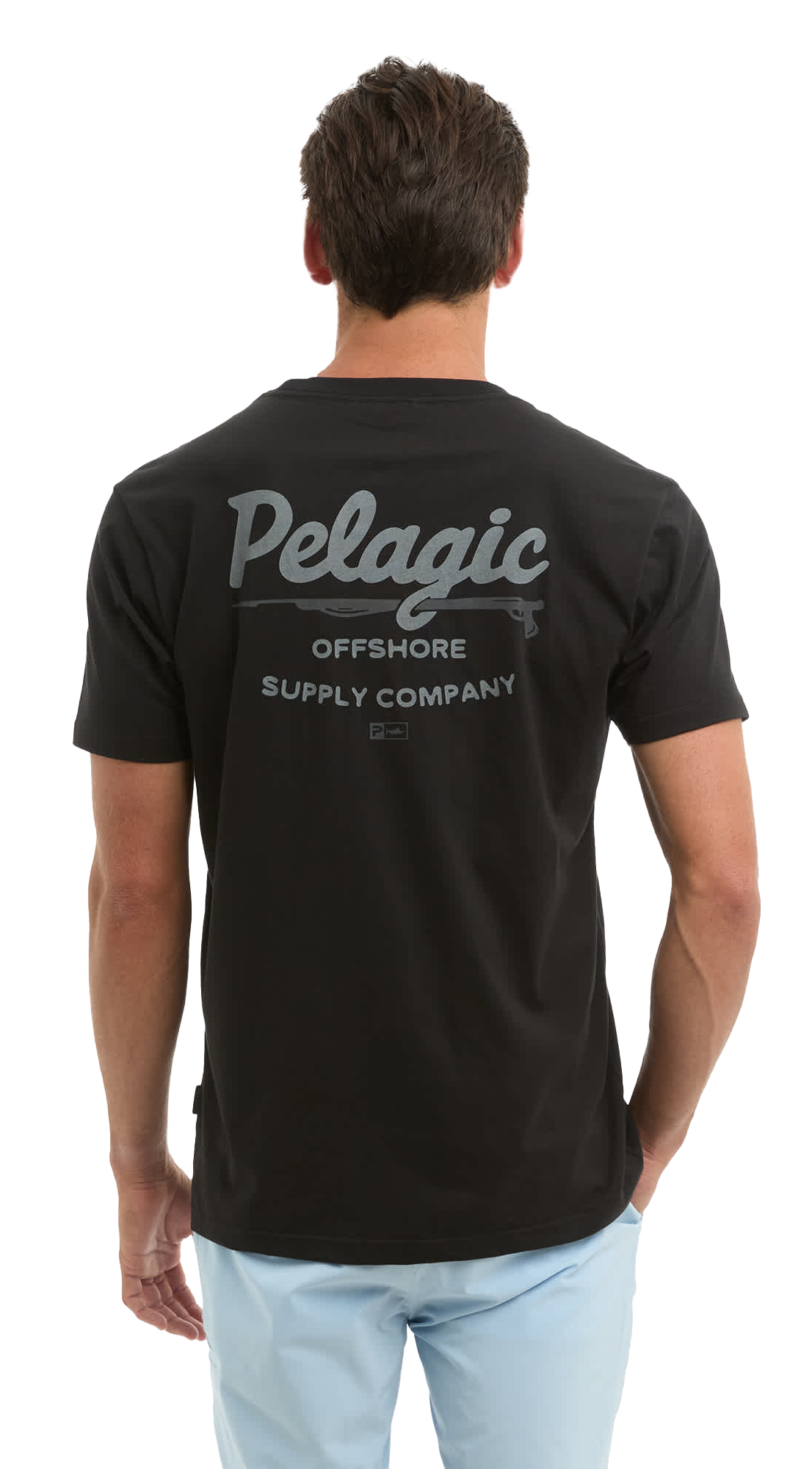 Image of Pelagic Gunner Short-Sleeve T-Shirt - Black