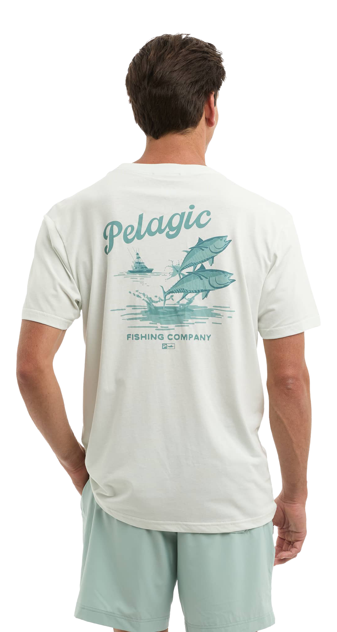 Image of Pelagic Jumpers Short-Sleeve T-Shirt - Bone