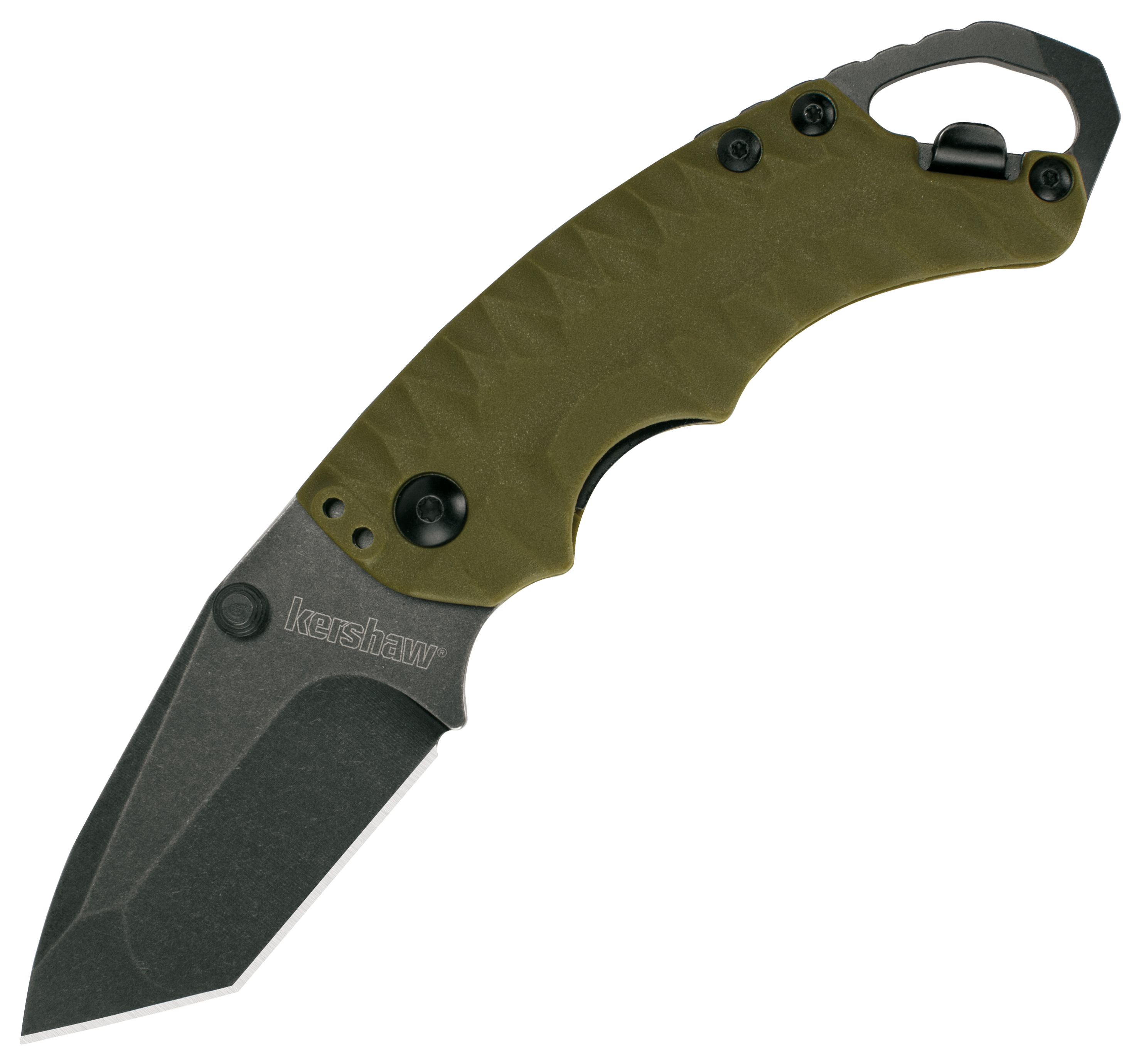 Kershaw Shuffle II Lockback Folding Knife - Olive Green