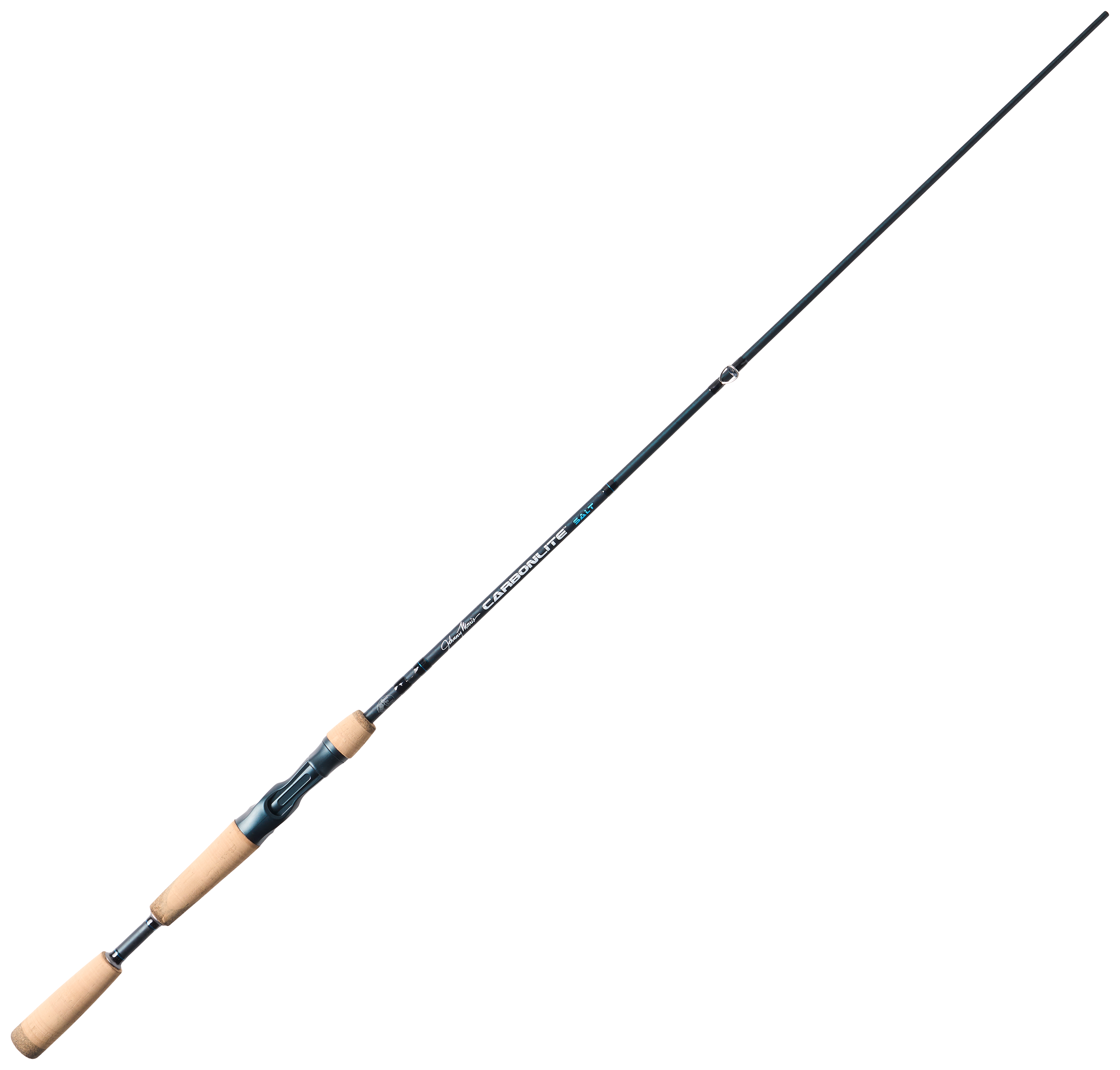 Bass Pro Shops Johnny Morris CarbonLite Salt Casting Rod - 6'6" - Medium - Moderate Fast - Split Grip - A