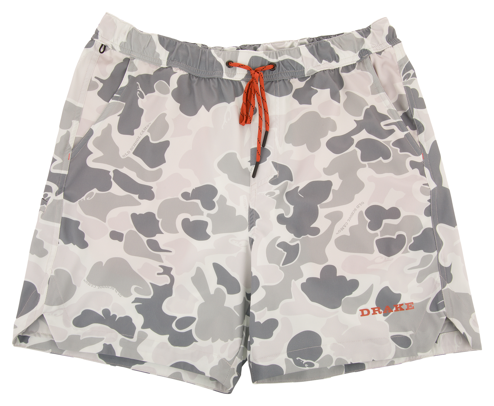 Image of Drake Waterfowl Lake Shore Dock Shorts - Old School Monument