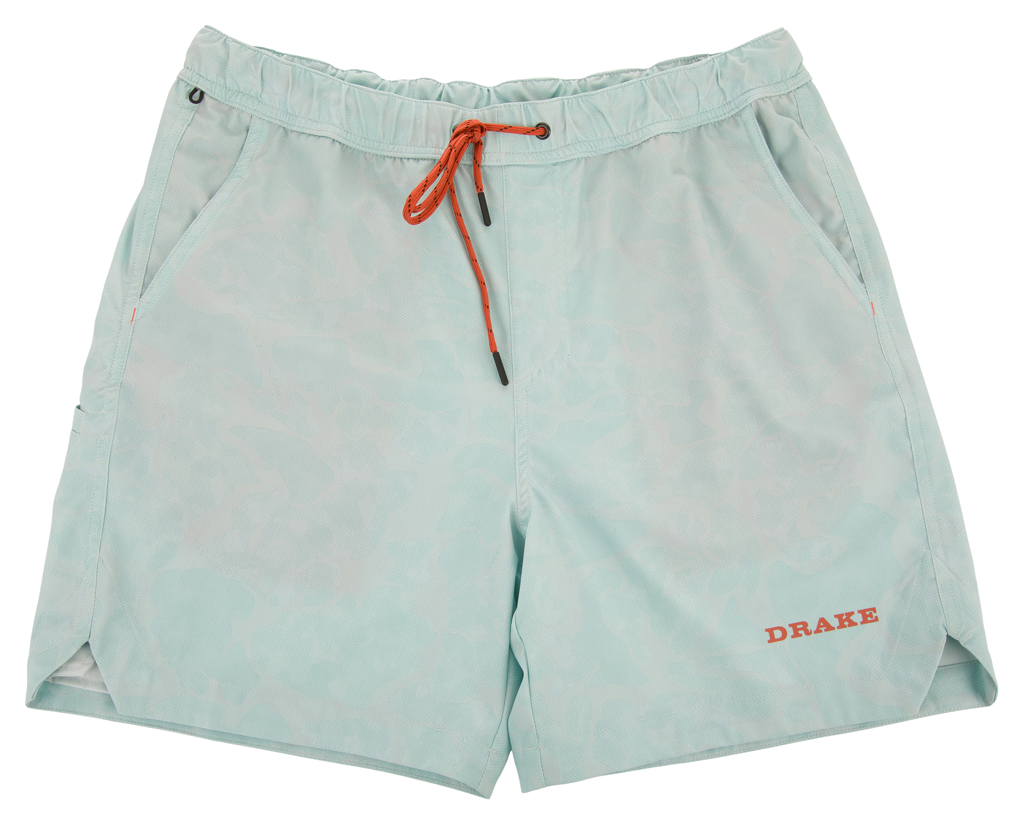 Image of Drake Waterfowl Lake Shore Dock Shorts - Old School Turquoise