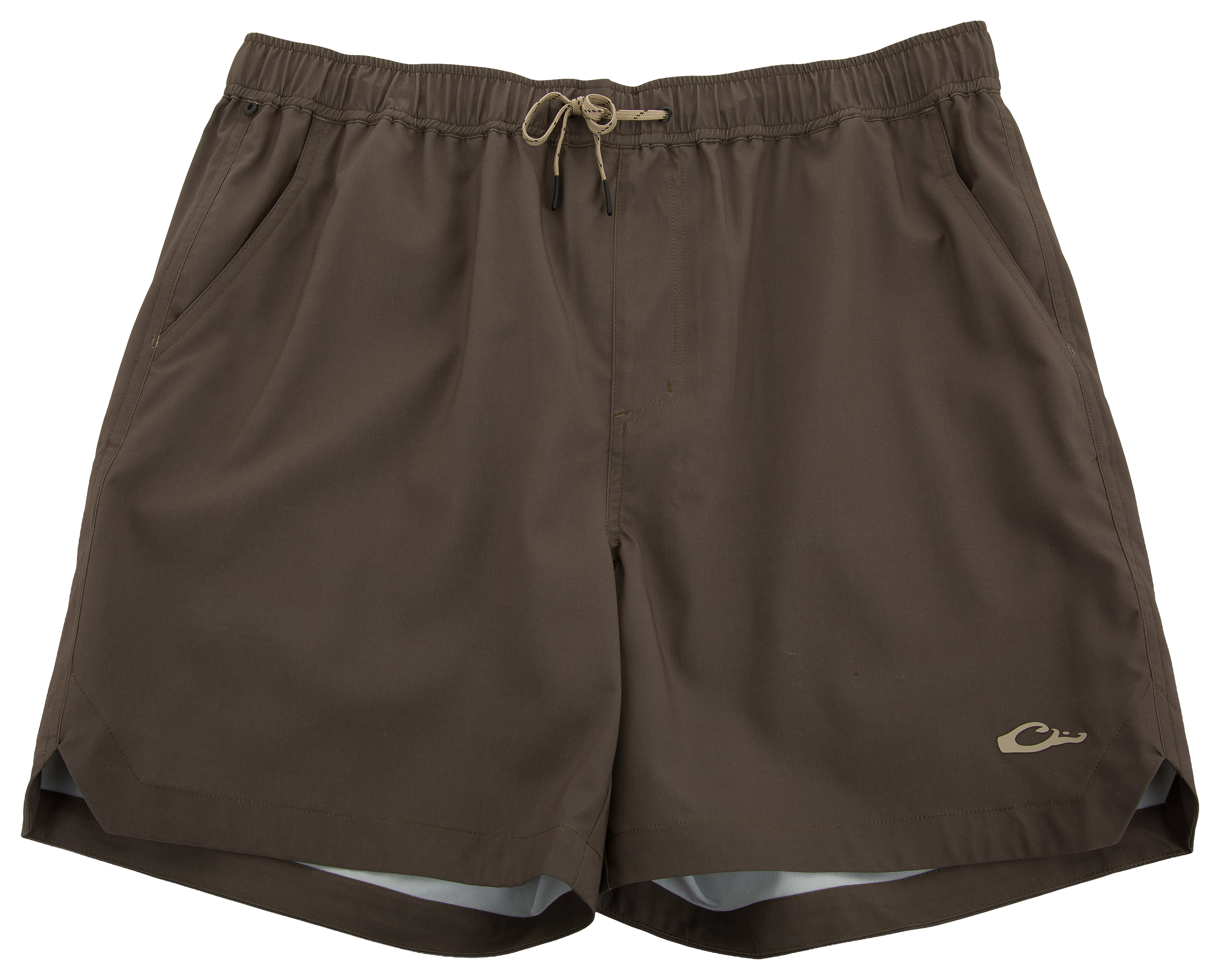 Image of Drake Waterfowl Lake Shore Dock Shorts - Crocodile