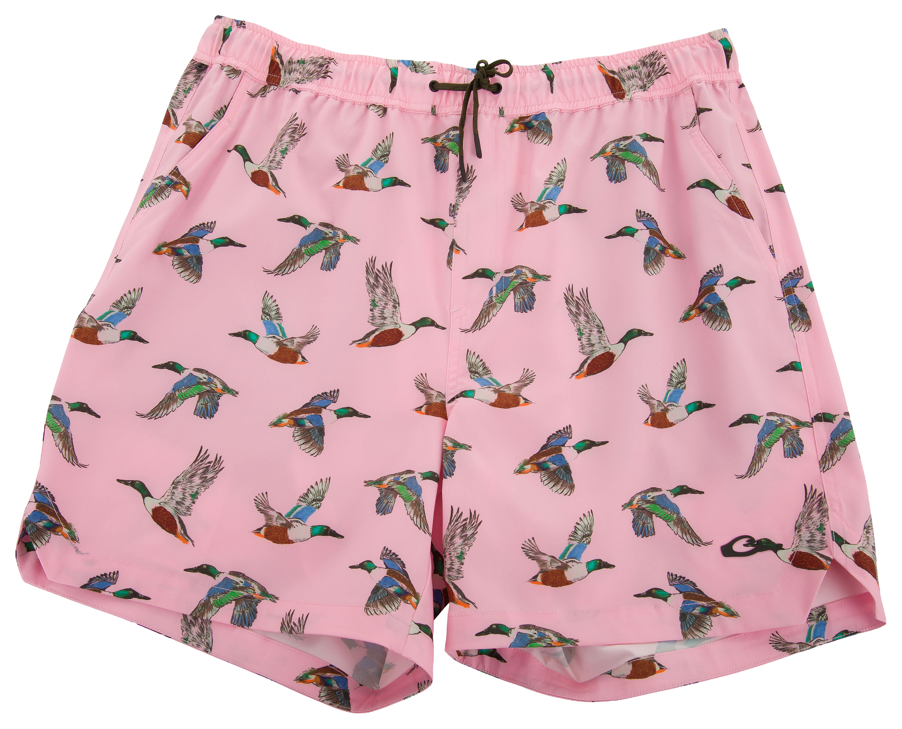 Image of Drake Waterfowl Lake Shore Dock Shorts - Spoonie Pink