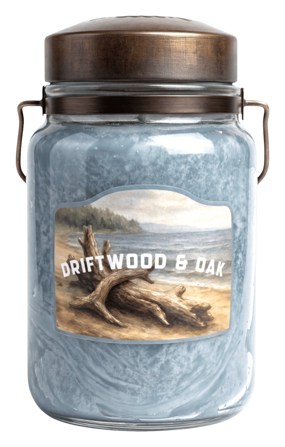 Image of McCall's Candles Classic Jar Candle - Driftwood Oak Classic Candle
