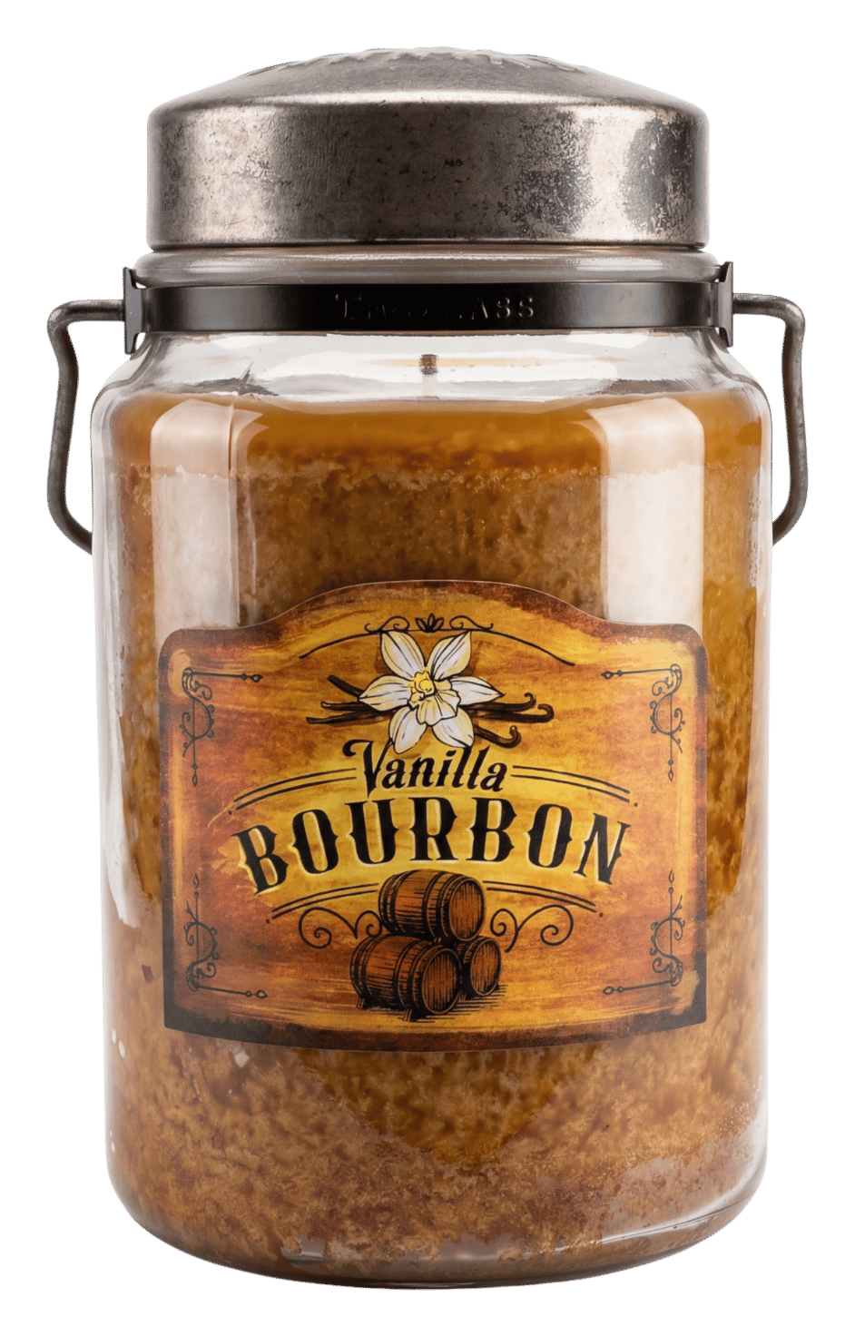Image of McCall's Candles Classic Jar Candle - Vanilla Bourbon Classic Candle