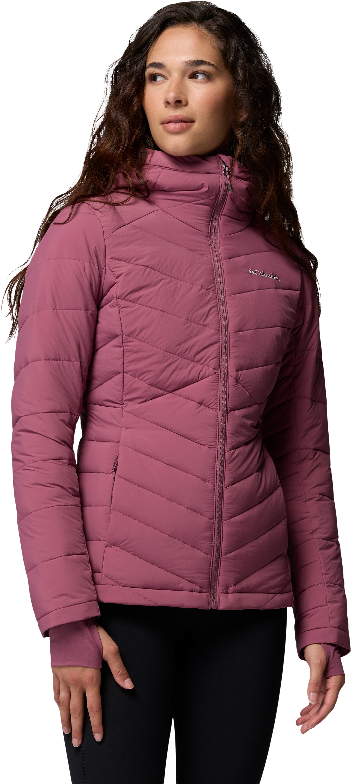 Image of Columbia Joy Peak II Hooded Jacket - Antique Mauve