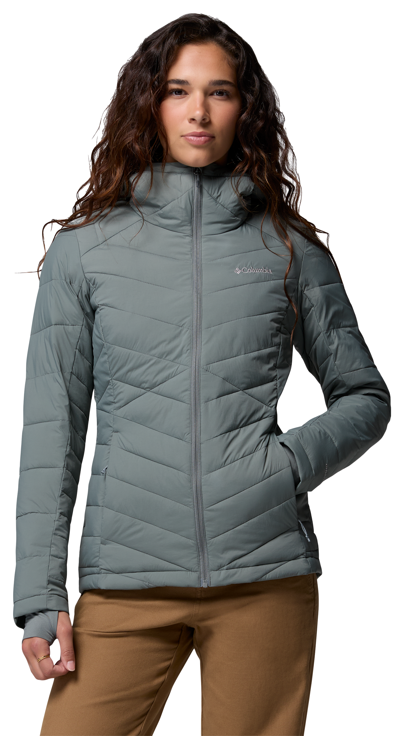 Columbia Joy Peak II Hooded Jacket - Sedona Sage