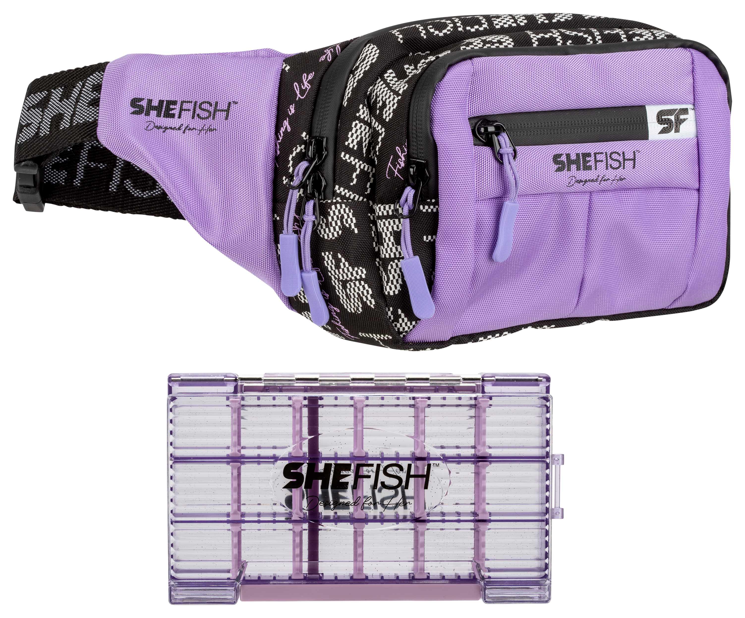 Image of SheFish Tackle Fanny Pack - Lavender
