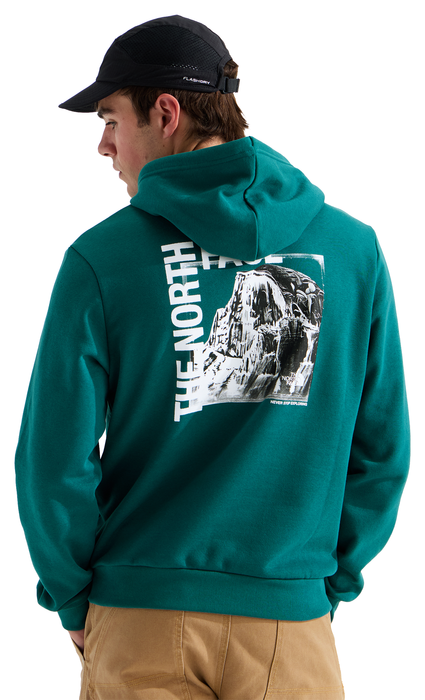 The North Face Evolution Half Dome Photo Hoodie - Pacific Teal