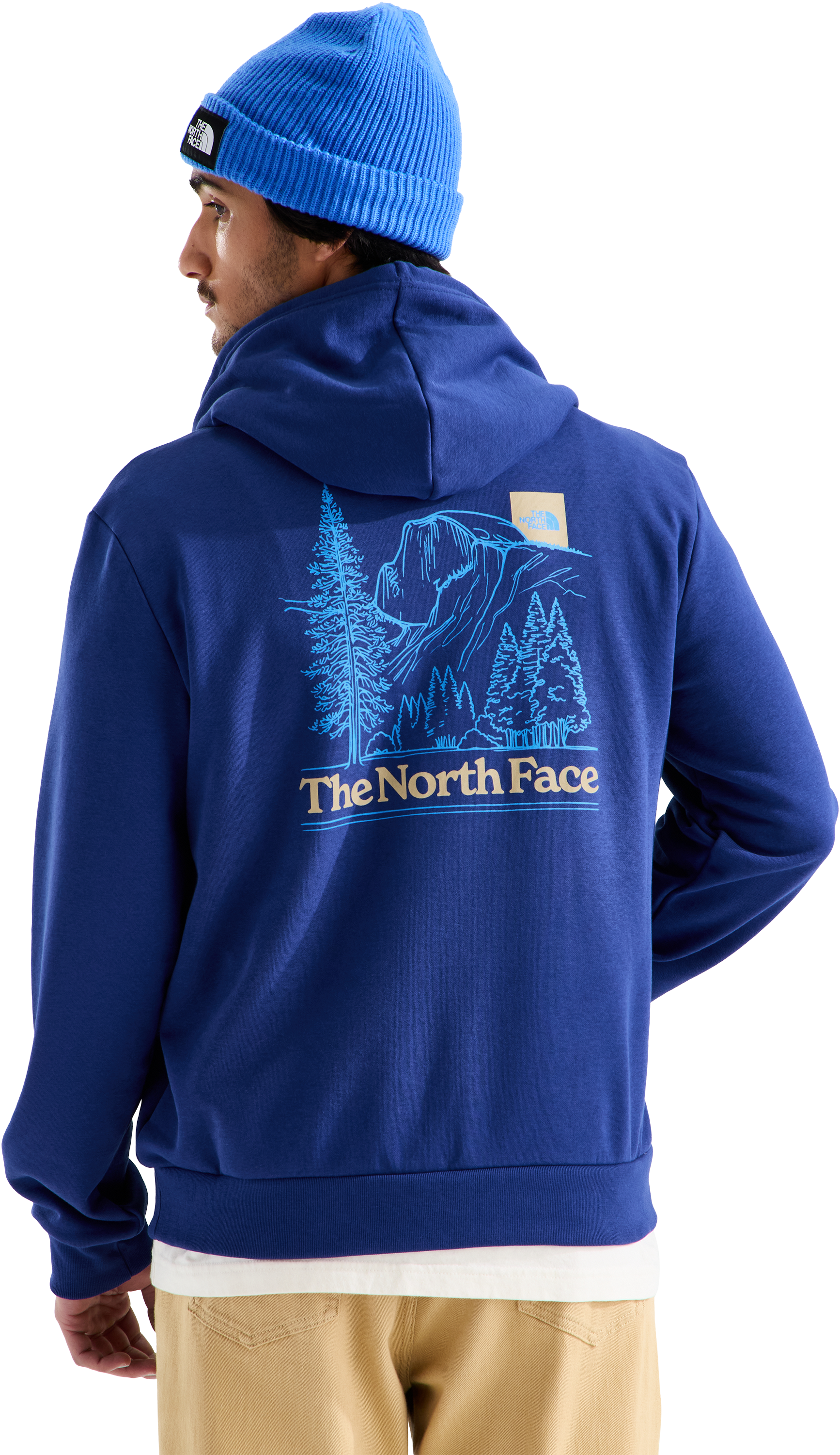 Image of The North Face Evolution Monte Mountain Hoodie - Bold Blue