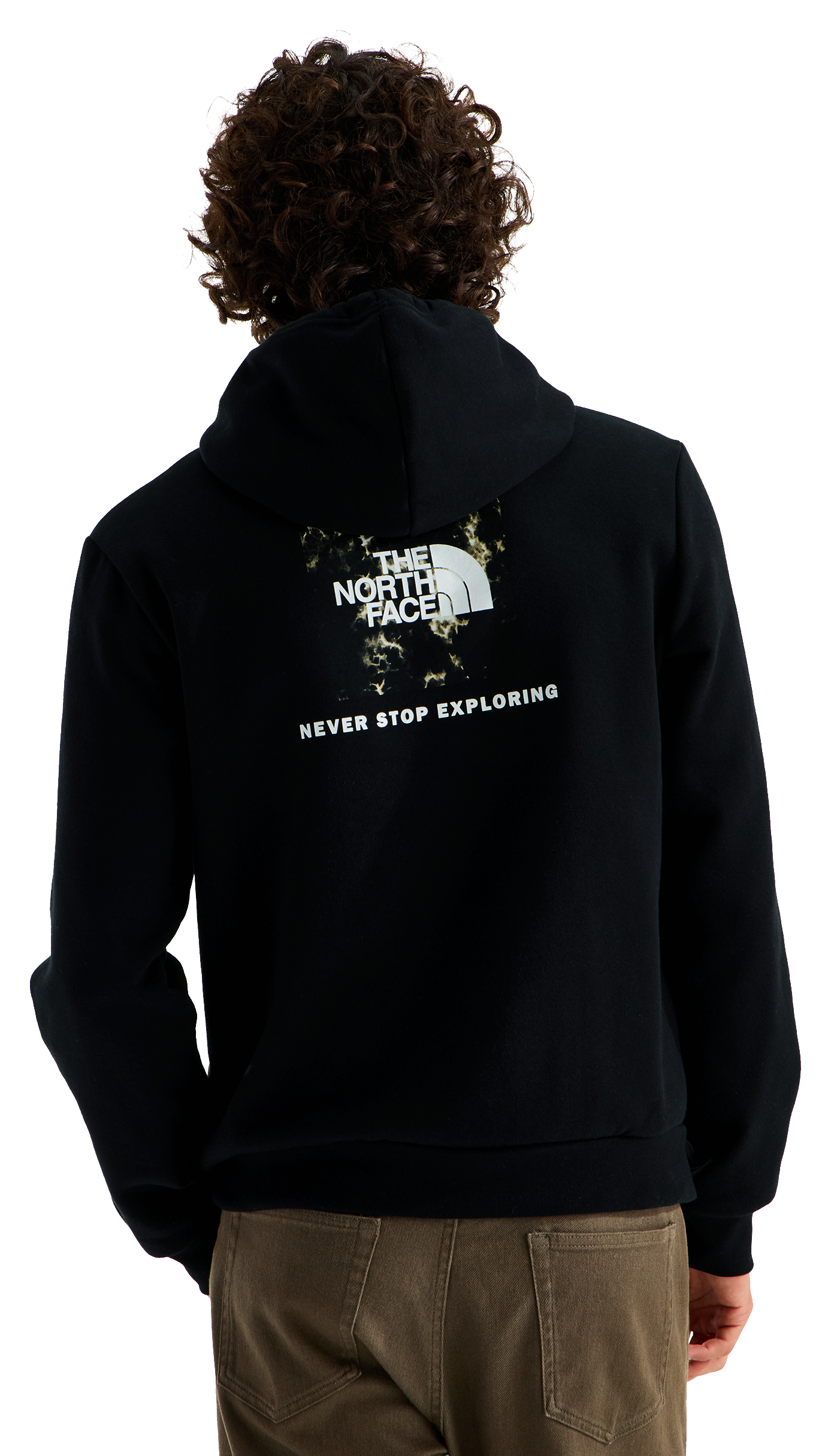 Image of The North Face Evolution Light Print Box NSE Hoodie - Black
