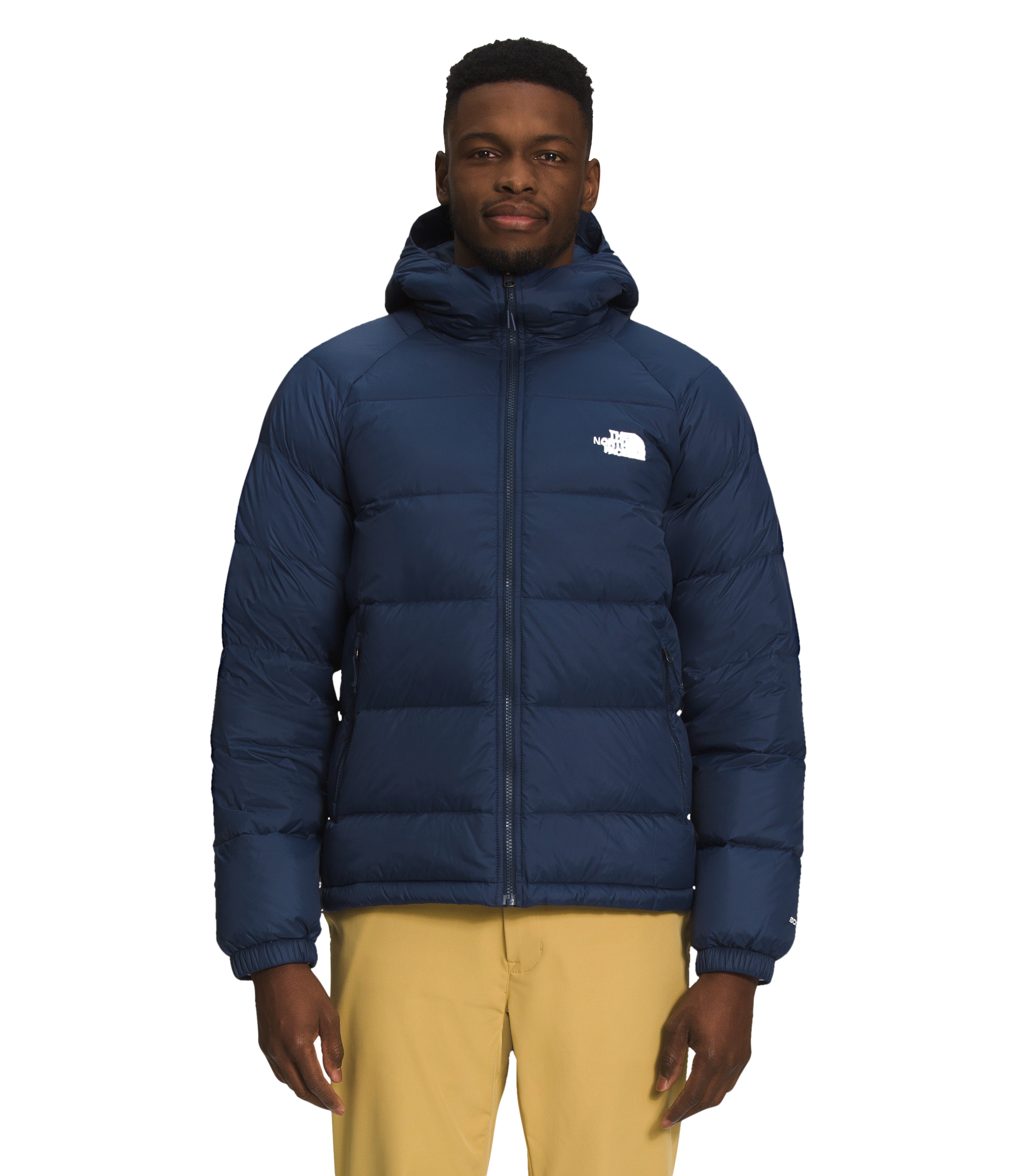 Image of The North Face Hydrenalite Down Full-Zip Hoodie - Summit Navy