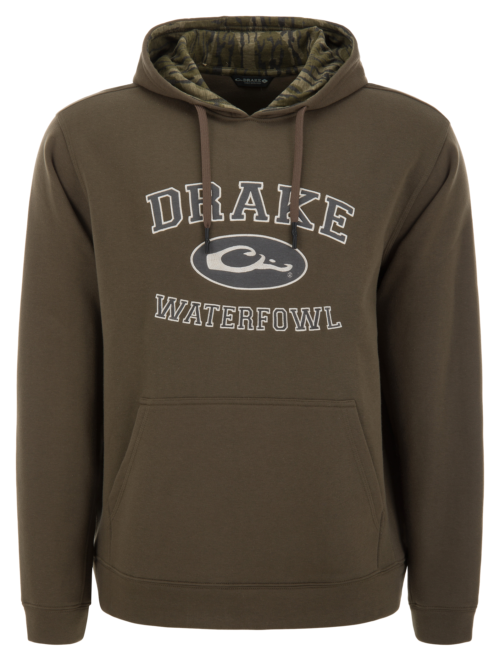 DRAKE Three End Classic Hoodie, Color: Crocodile Brown, Size:M (DS0132-CCB-2)