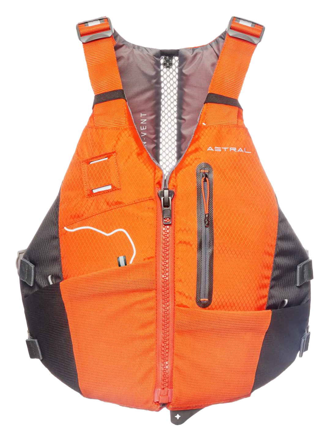 Image of Astral Lonnie Life Jacket - Fire Orange - 38-44
