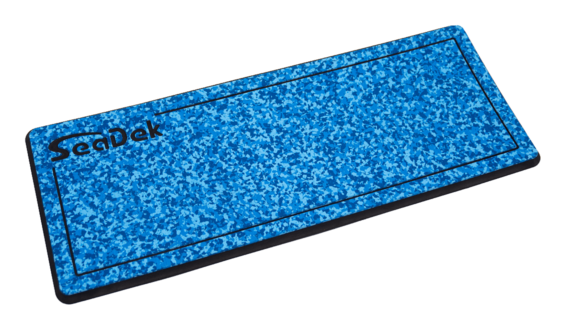 Image of "SeaDek Dual-Density Helm Pad - Aqua Camo/Black - 14"" x 36"""