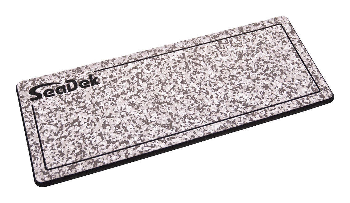 Image of "SeaDek Dual-Density Helm Pad - Snow Camo/Black - 16"" x 39"""