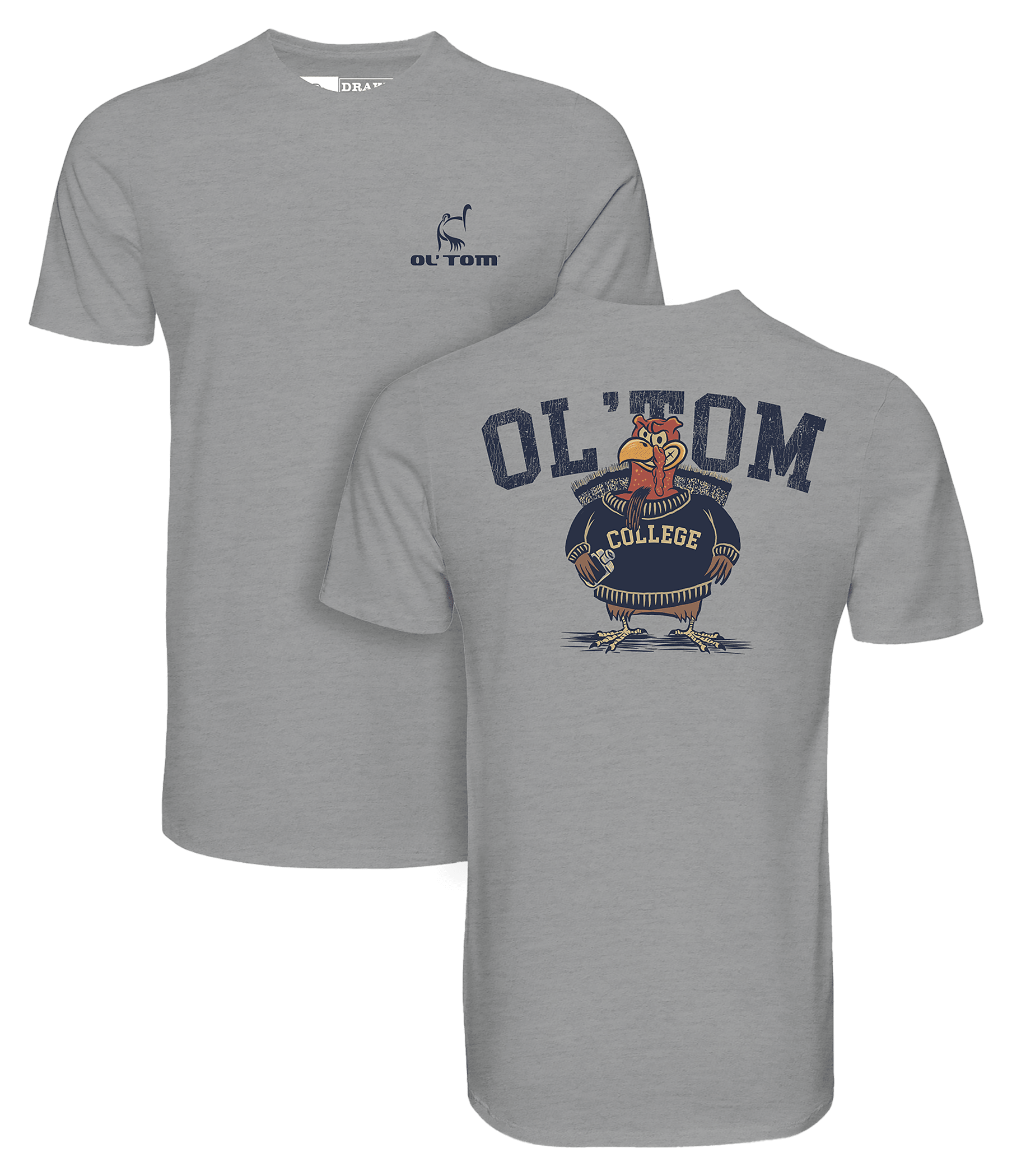 Image of Ol' Tom College Short-Sleeve T-Shirt - Athletic Heather