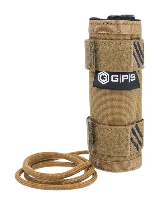 Image of "GPS Tactical Suppressor Cover - Tan - 5""/22LR"""